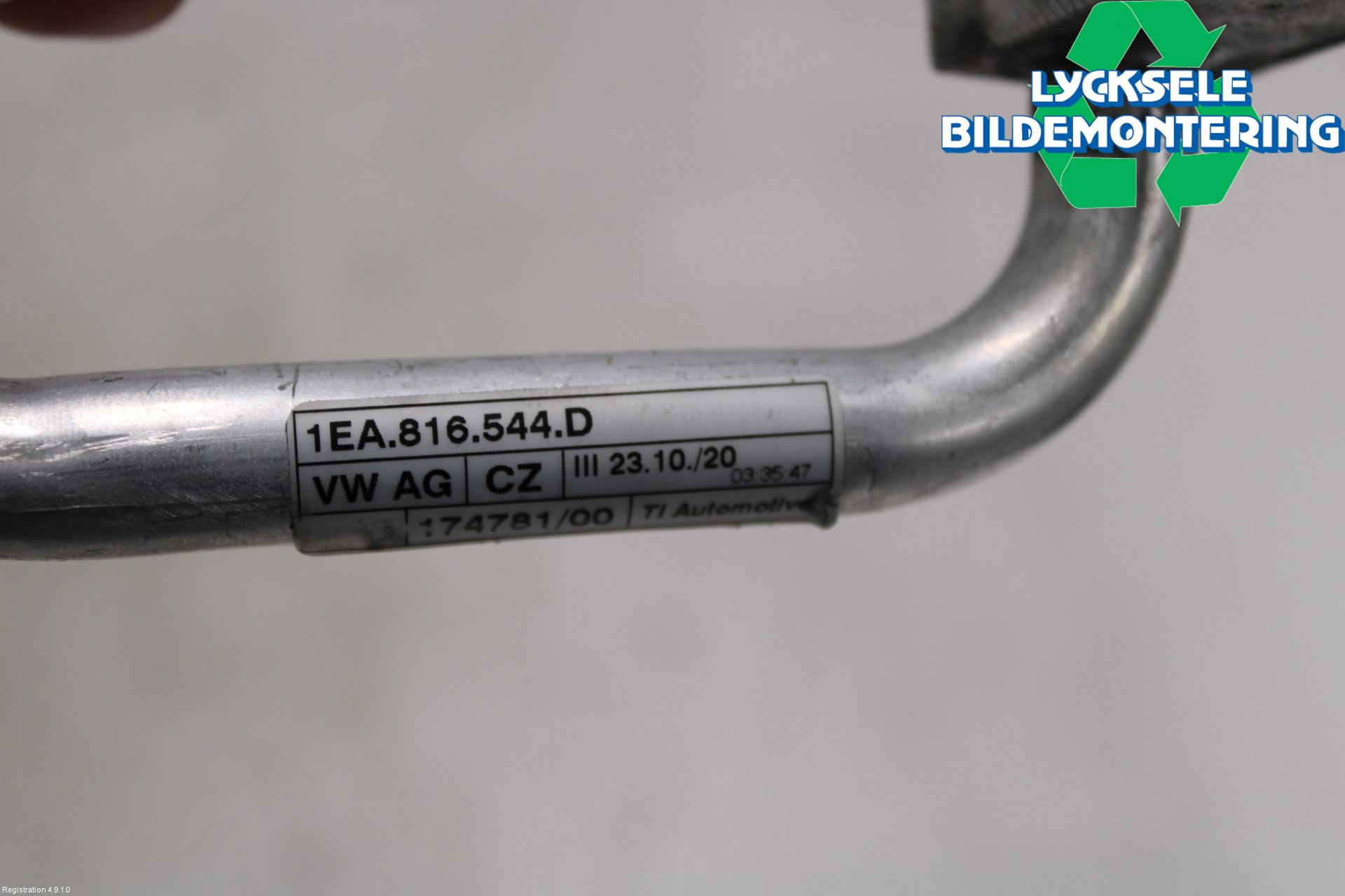 Volkswagen VW ID.3 21- Ac Slang-Rör