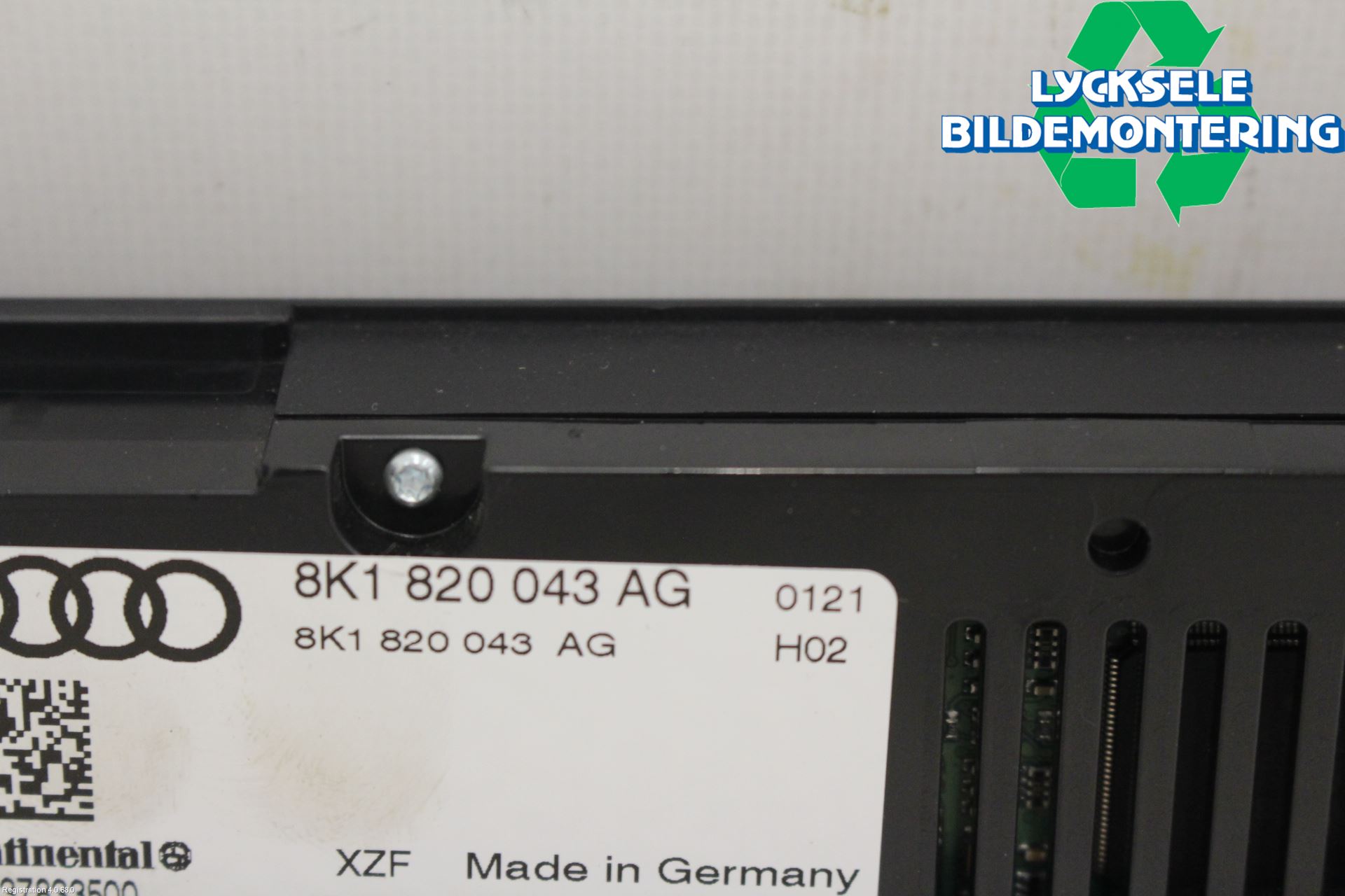 Audi A4 12-15 Ac Styrenhet Ac Manöveren