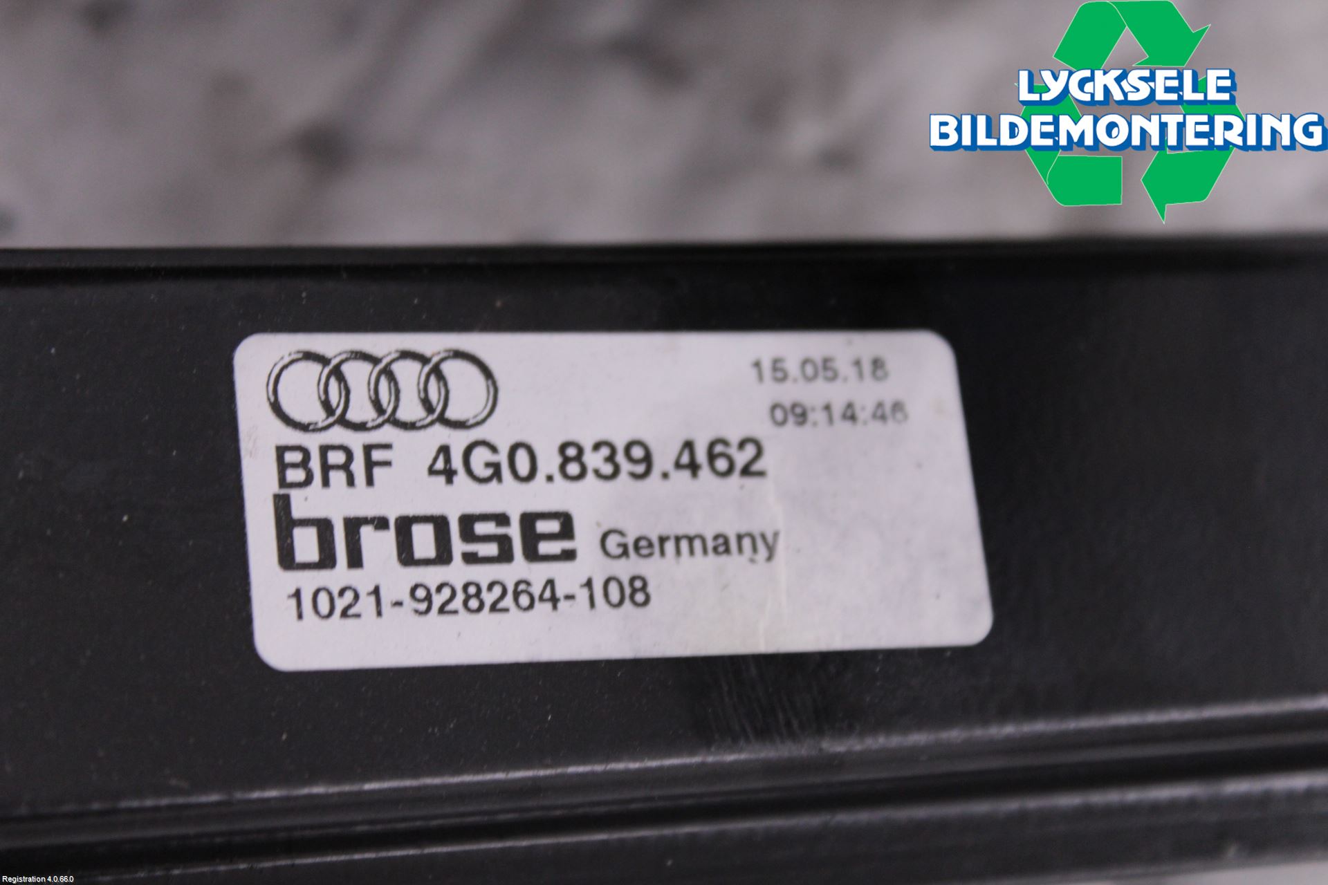 Audi A6 ALLROAD 12-18 Fönsterhiss El Kompl