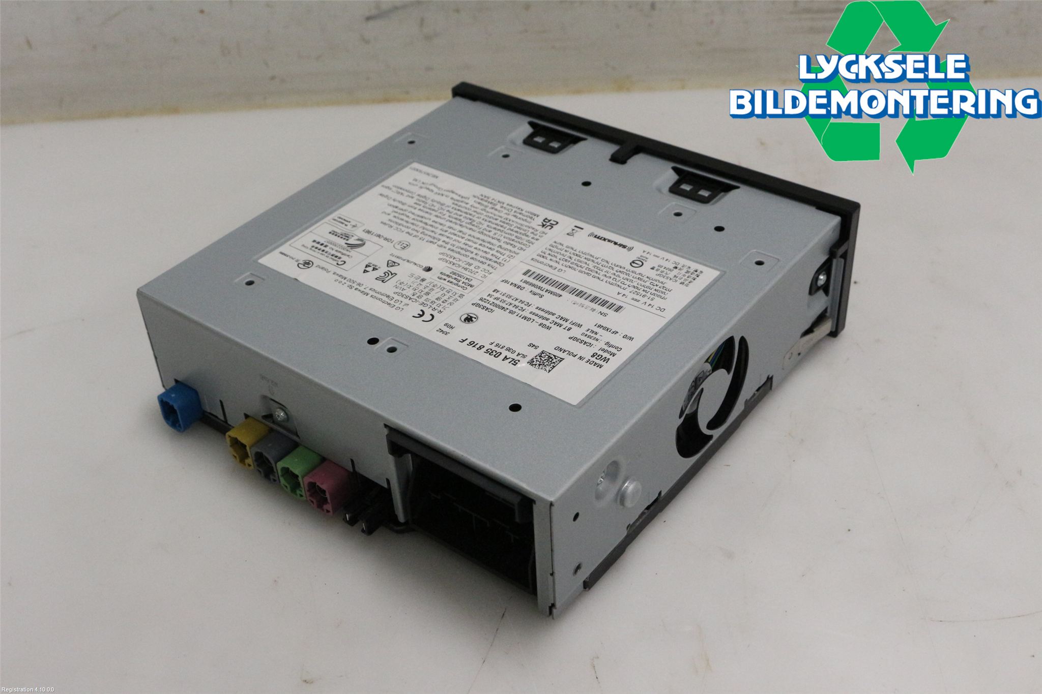 Skoda ENYAQ iV 21- Styrenhet Multimedia