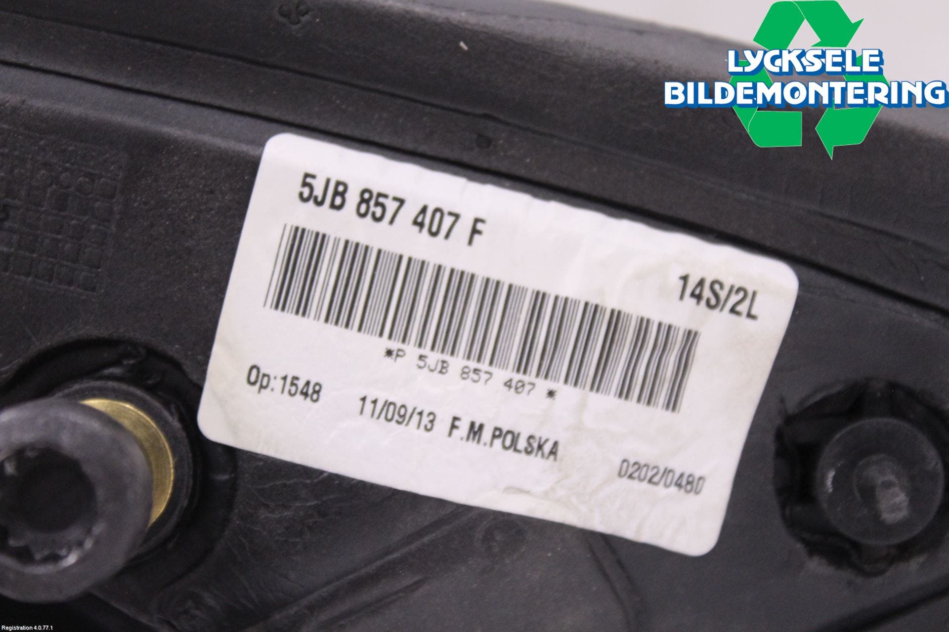 Skoda RAPID Spegel Yttre El Vä