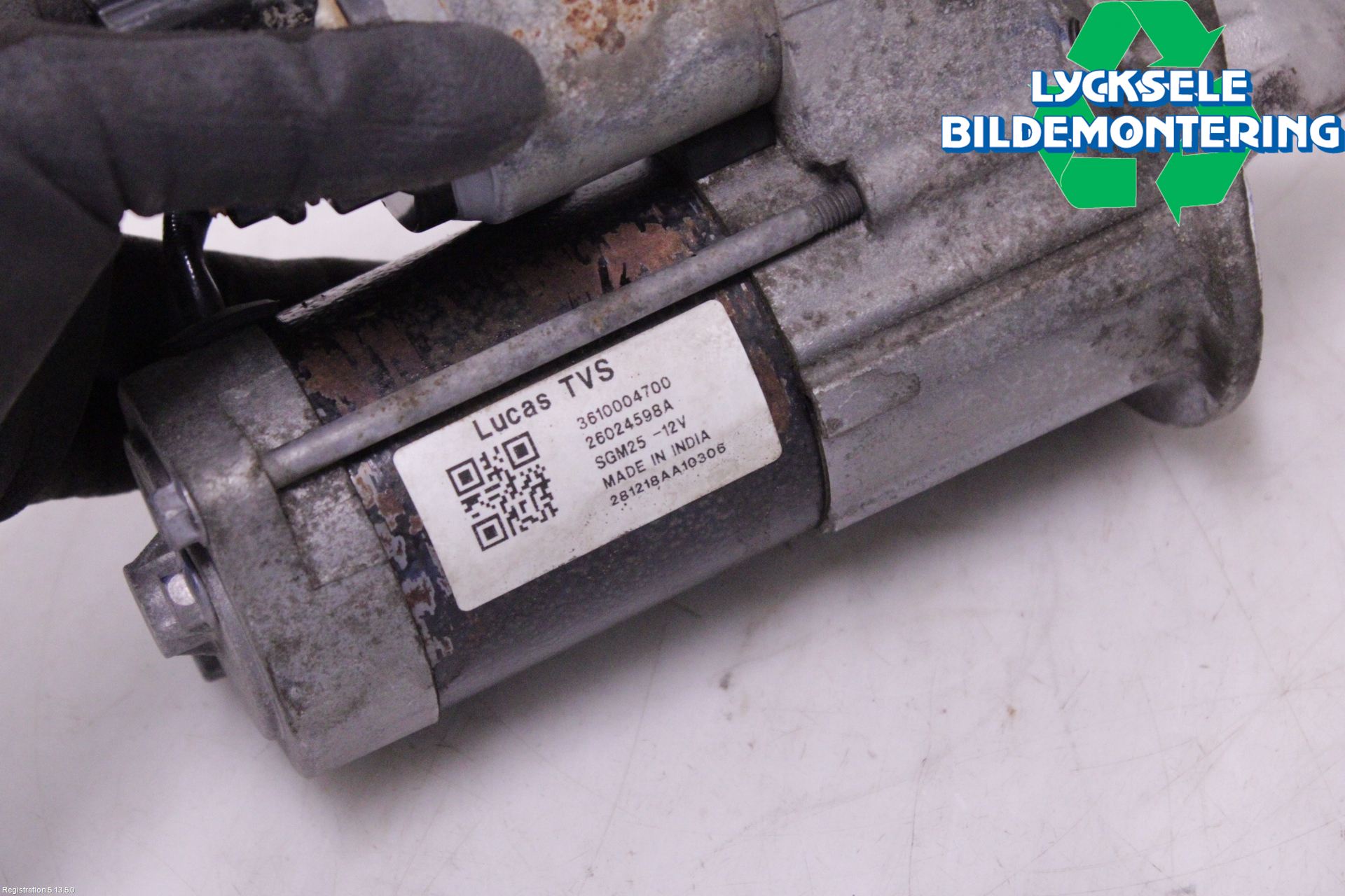 Hyundai i10 BA 17-20 Startmotor