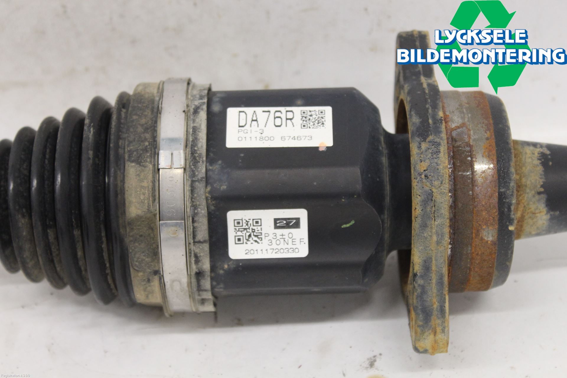 Toyota RAV4 19- Drivaxel Fram Höger