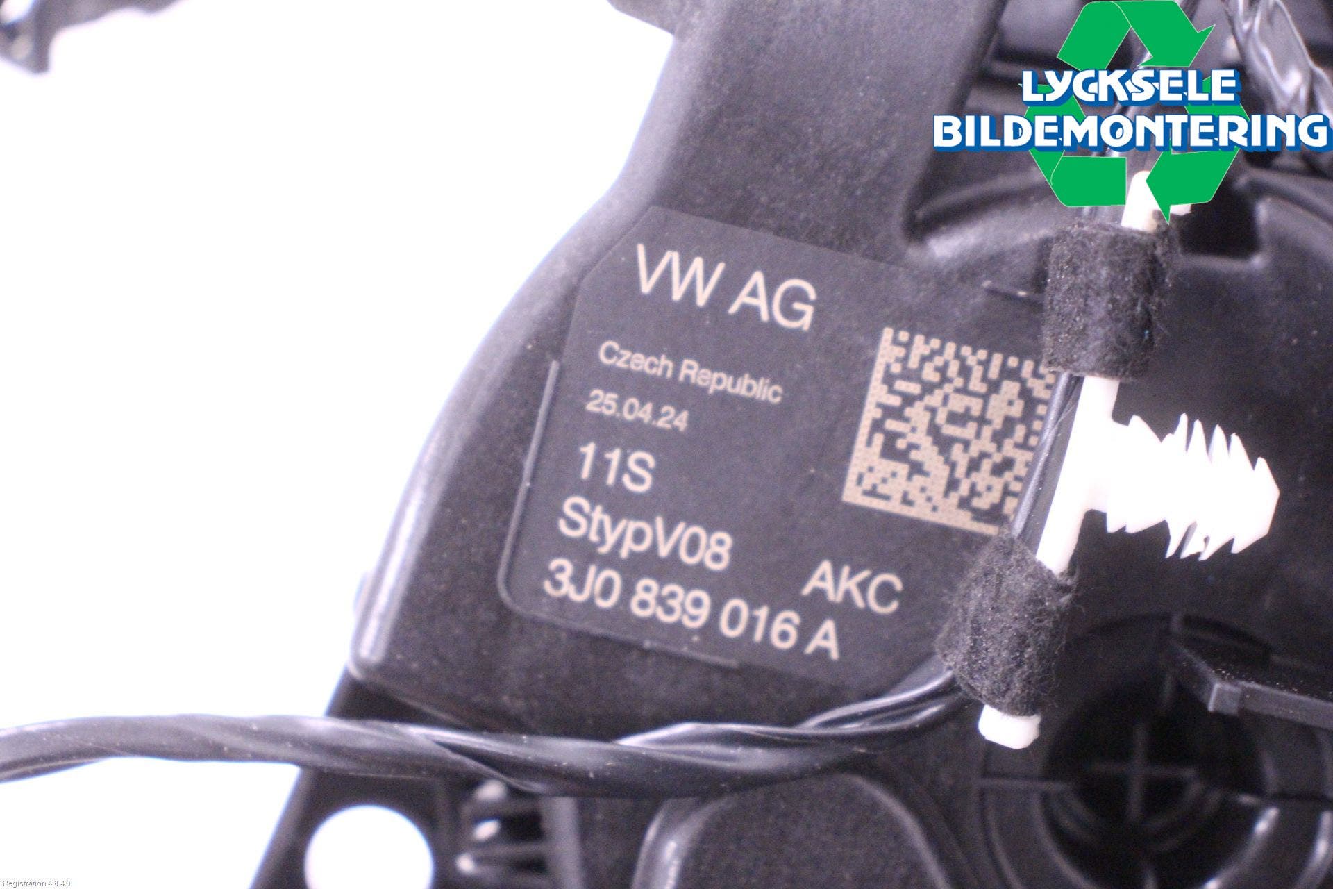 Alfa VW TIGUAN 24- Låskista-Dörrlås