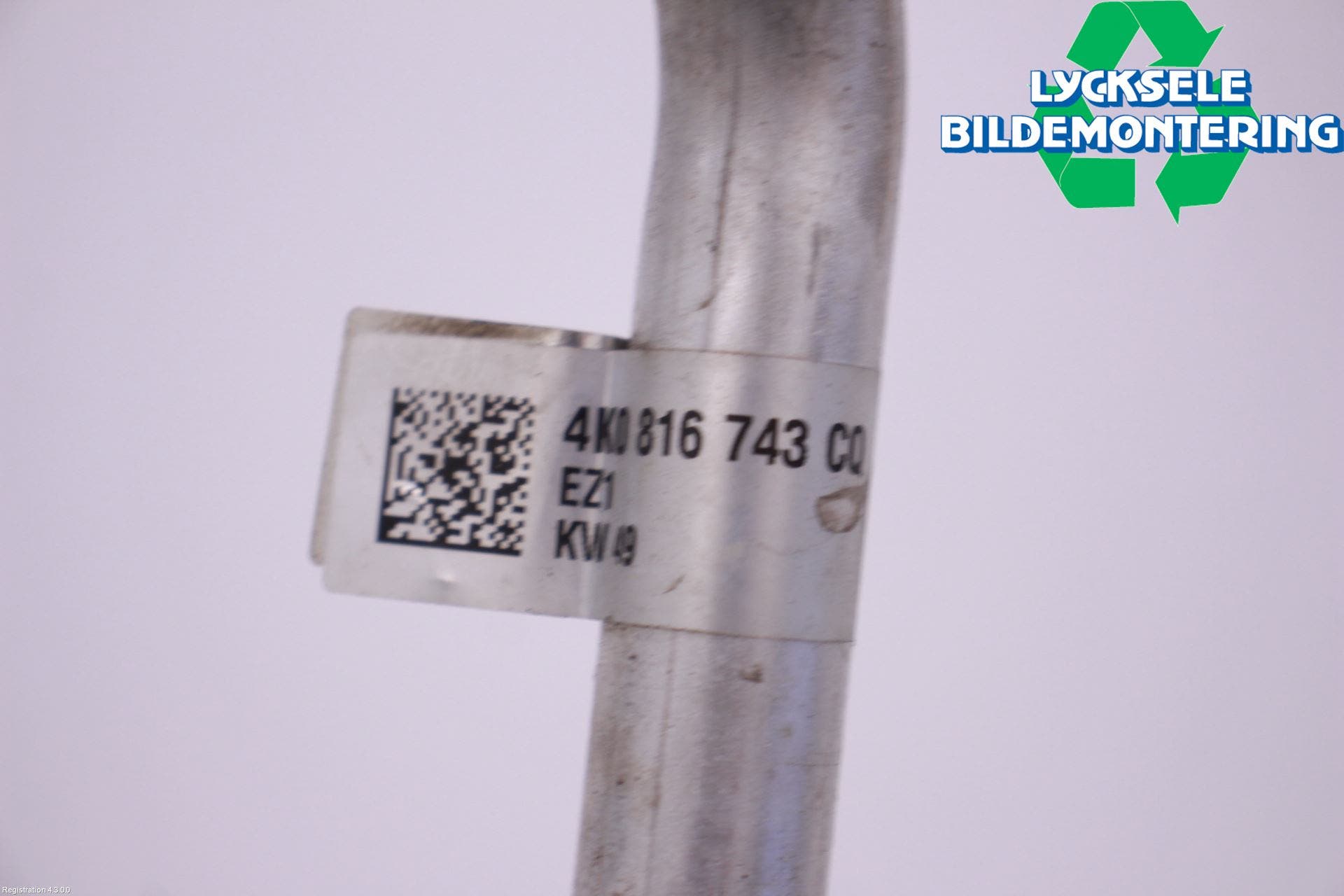 Audi A6 F2/C8 19- Ac Slang-Rör