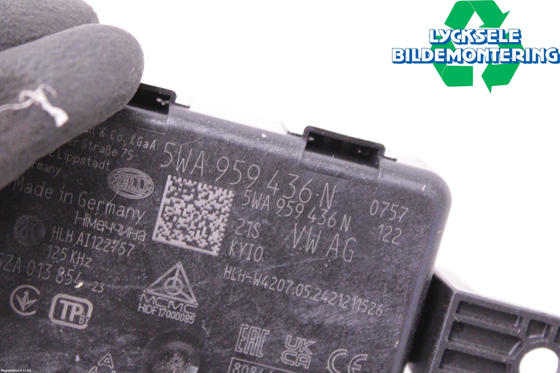 Audi Q4 E-TRON FZ 22- Styrenhet Nyckellöst System