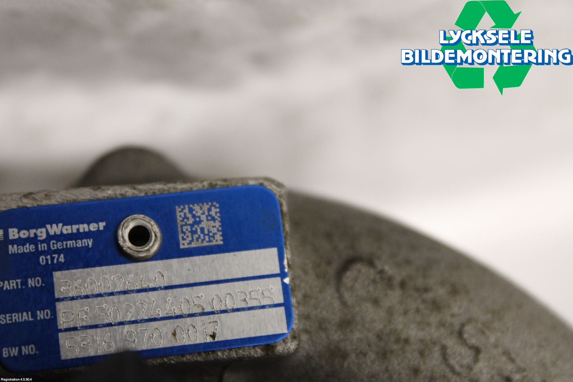 Volvo XC70 14-16 Turboaggregat