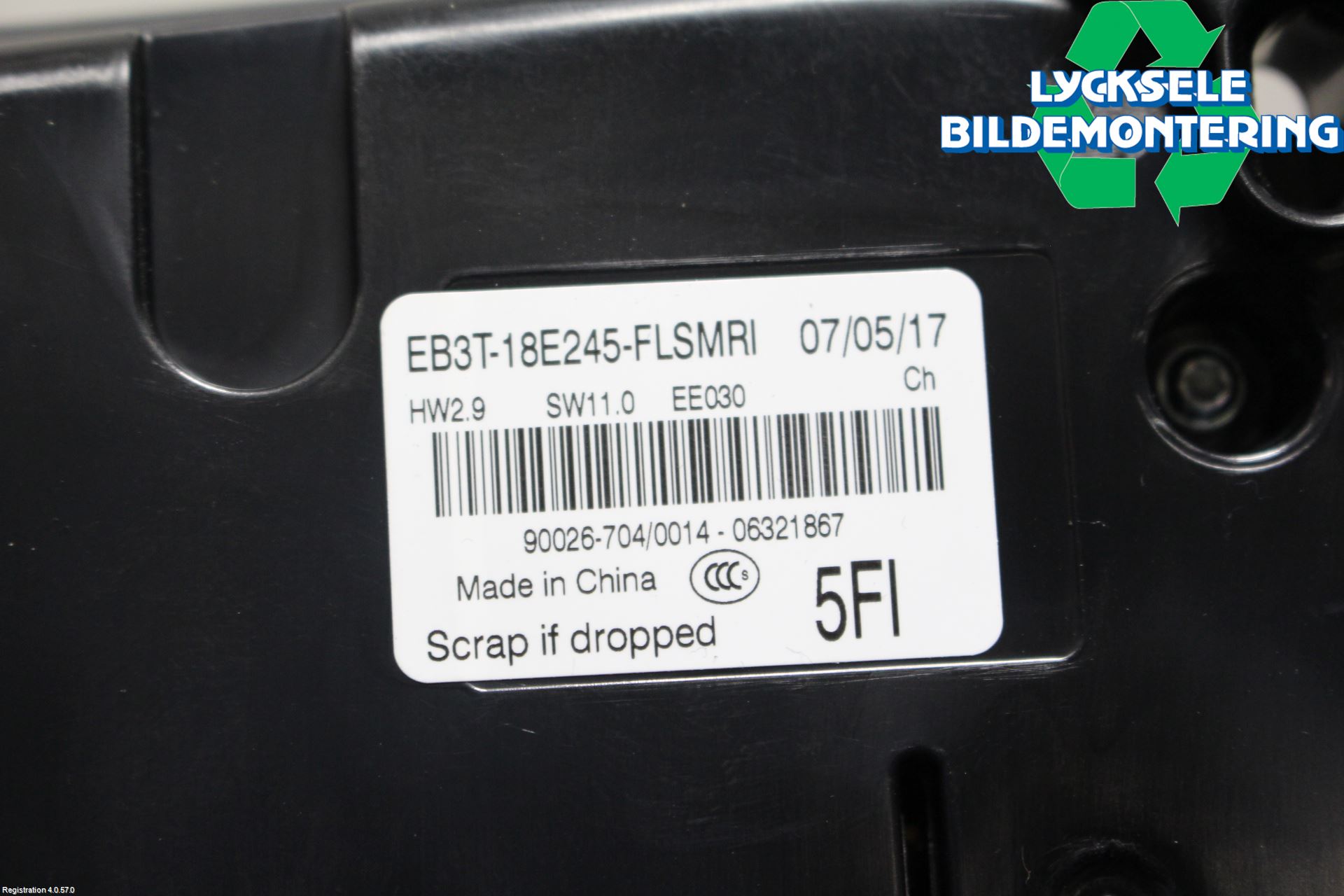 Ford RANGER EU 12-23 Ac Styrenhet Ac Manöveren