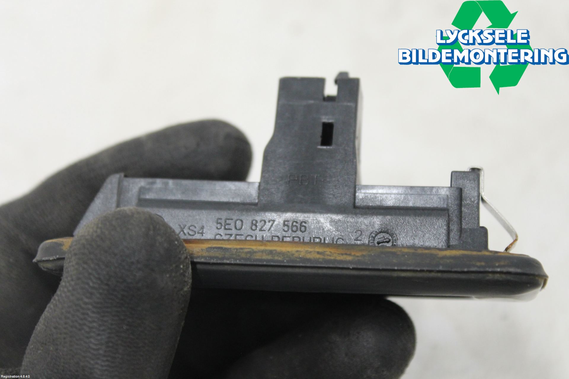 Skoda SUPERB 09-15 Bakluckehandtag