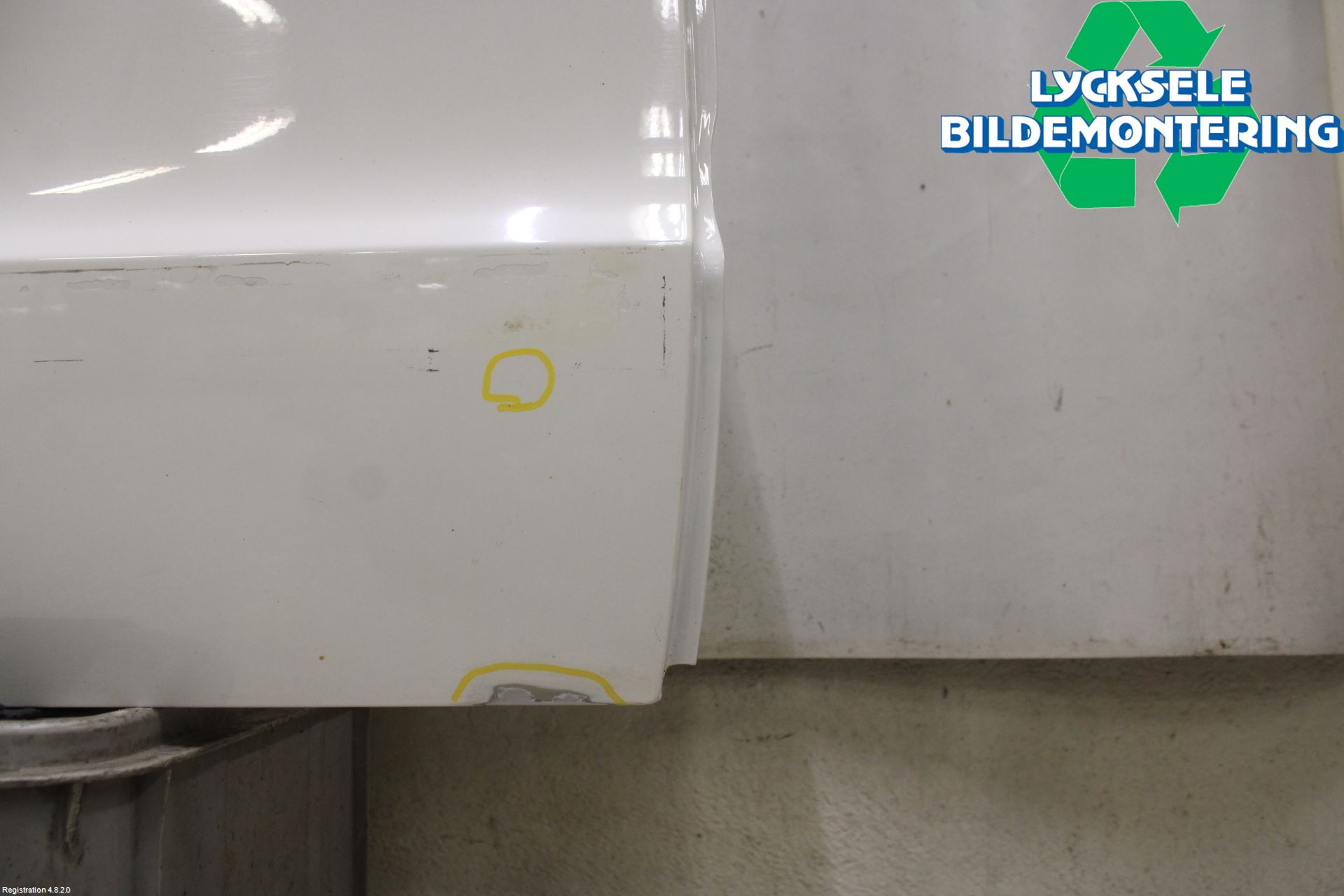 Skoda SUPERB 09-15 Dörr Bak Höger