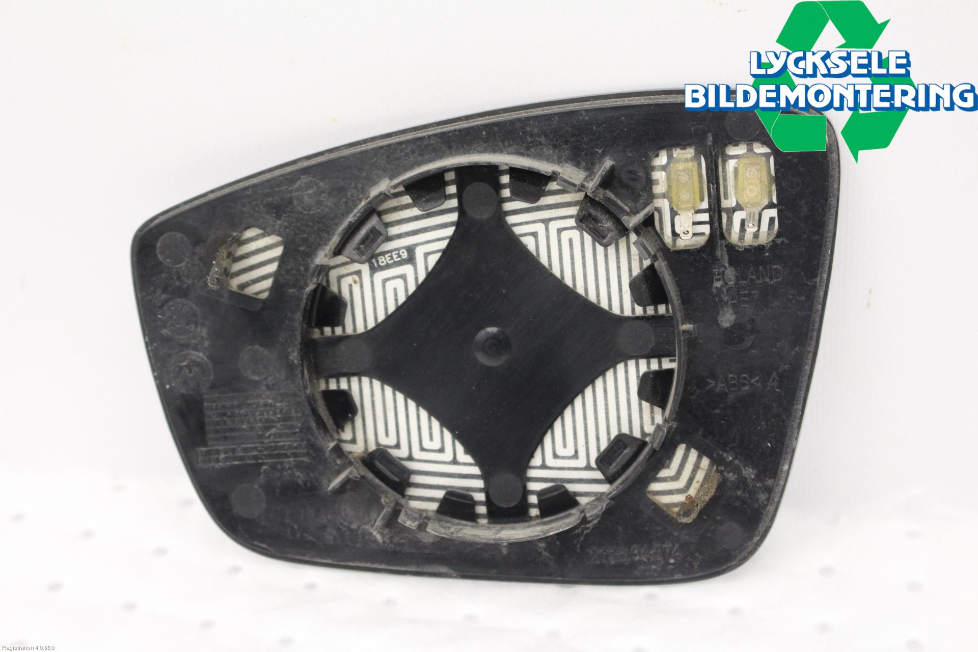 Skoda FABIA 15-21 Spegelglas Hö