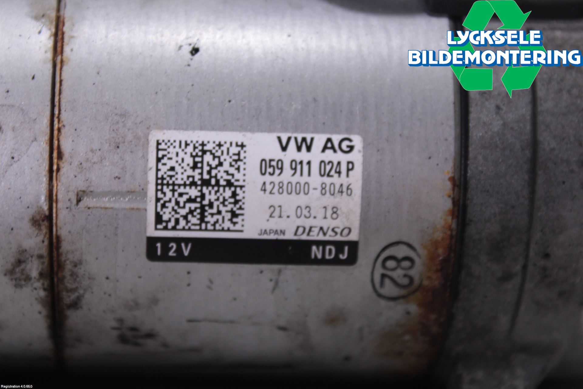 Audi A6 ALLROAD 12-18 Startmotor Diesel