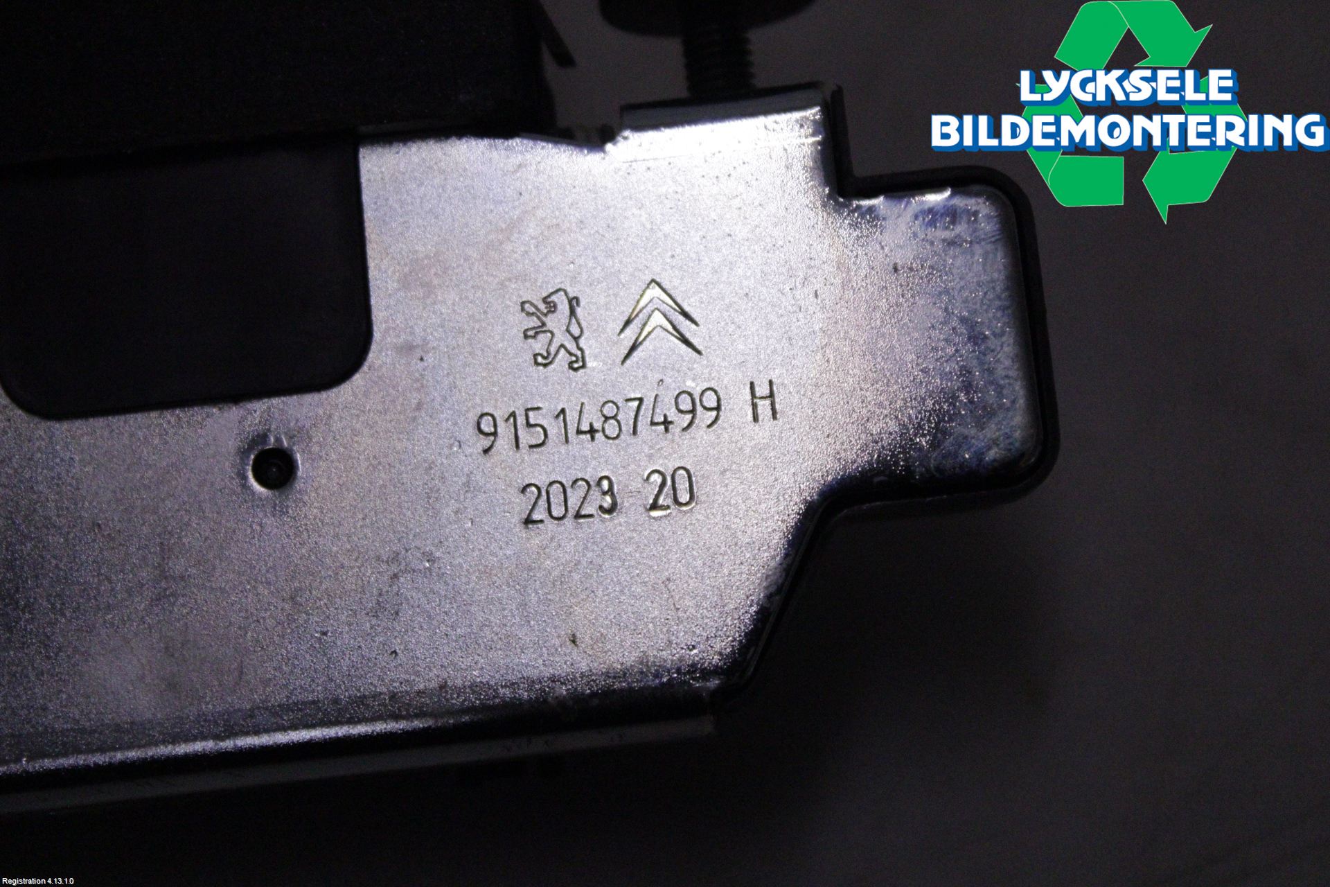 Peugeot 2008/E-2008 20- Låskista Baklucka