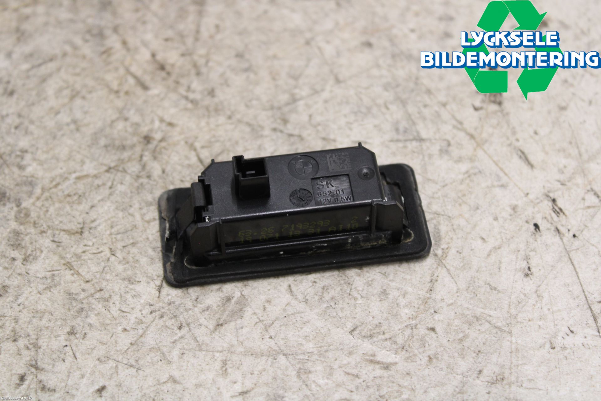 BMW 3 F30/F31/F80 12-19 Skylt Belysning