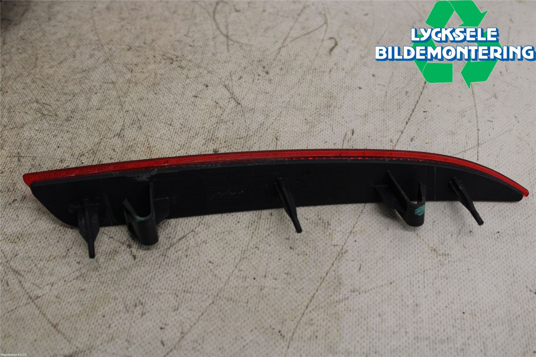 Opel ASTRA J 10-15 Dimljus/Reflex Bak