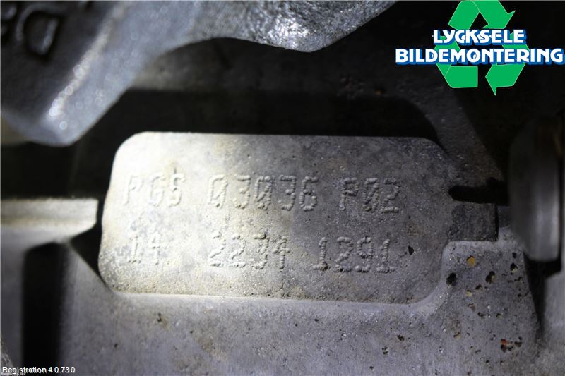 Volkswagen VW GOLF / E-GOLF VII 13-20 Växellåda Man 6 Vxl