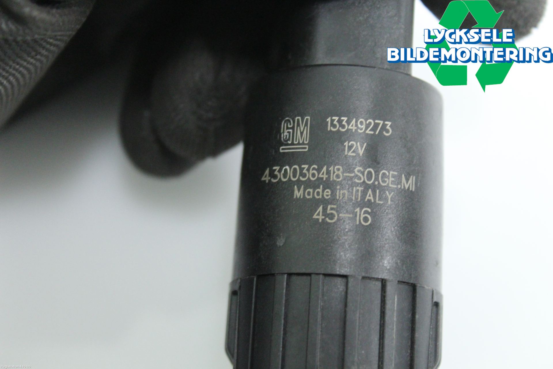 Opel ASTRA K 16-22 Spolarpump Vindruta