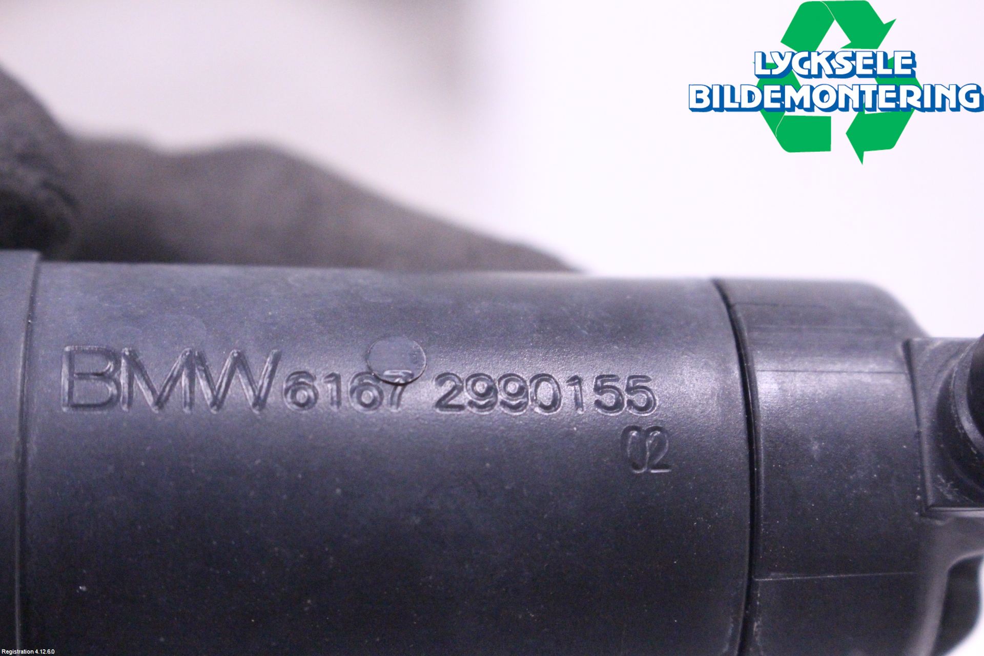 BMW X1 E84 10-15 Spolarmunstycke Strålkastare