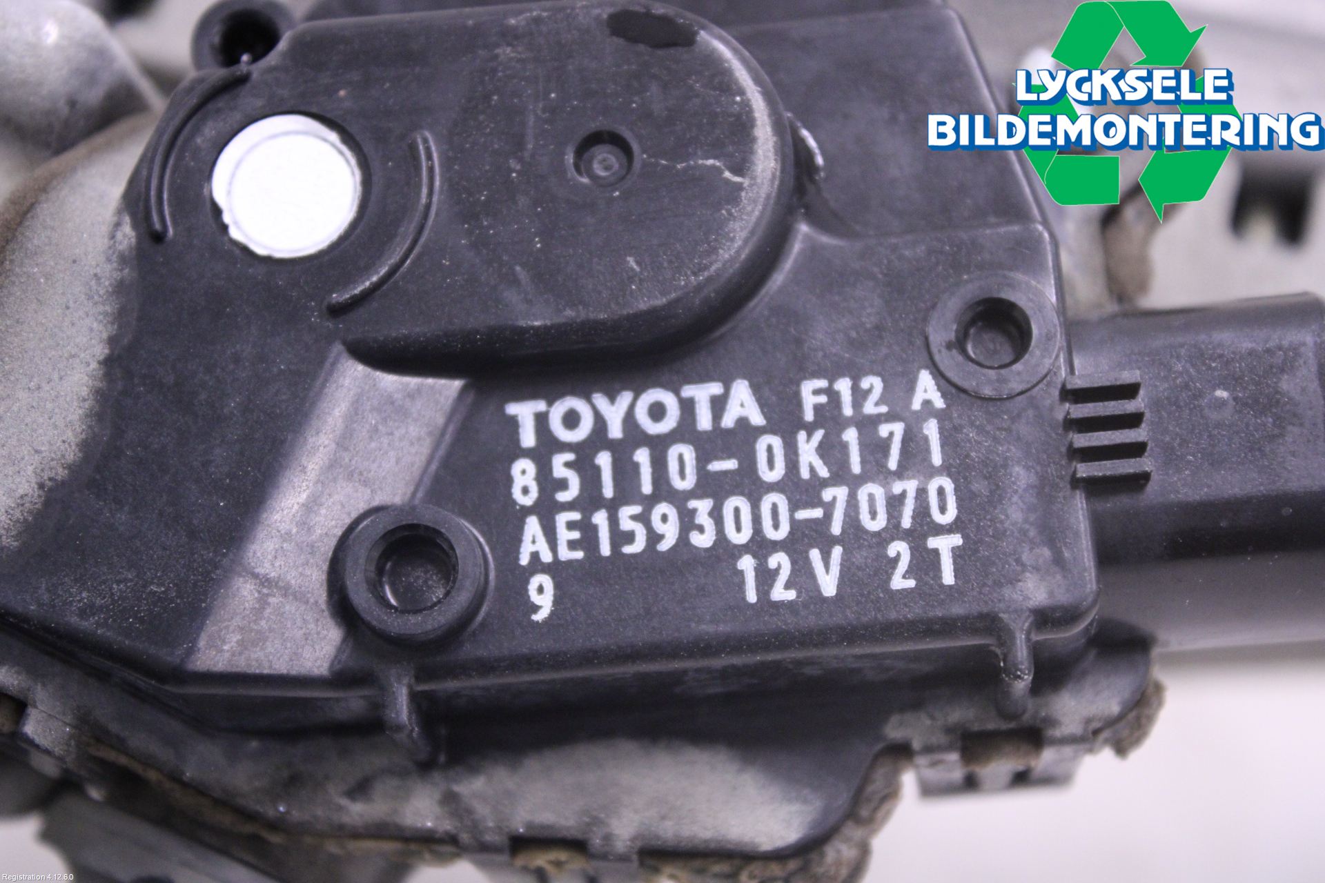 Toyota HILUX 16- Torkarmekanism Vindruta