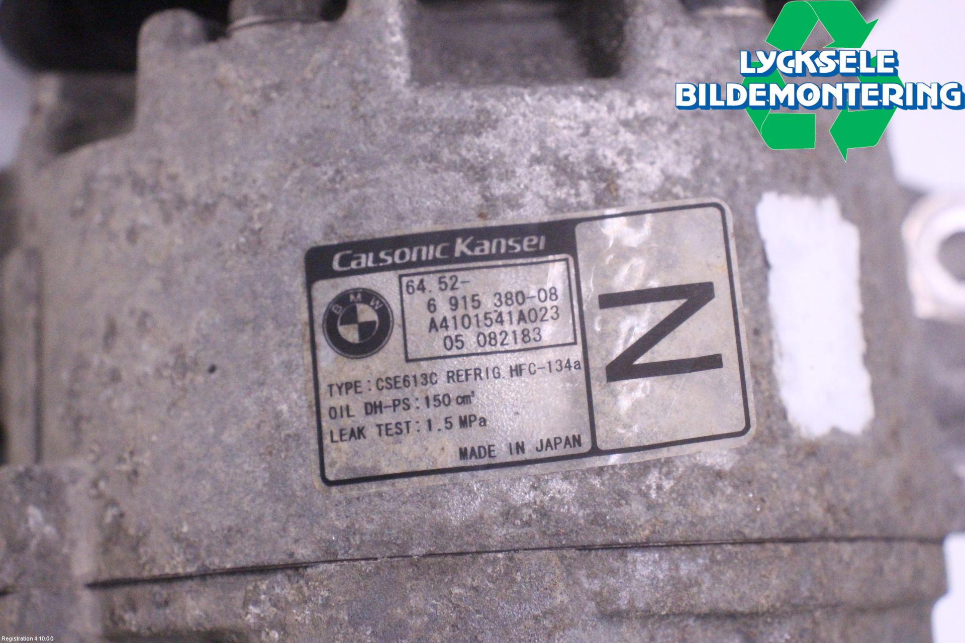 BMW 3 E90/91 SED/TOU 05-12 Ac Kompressor