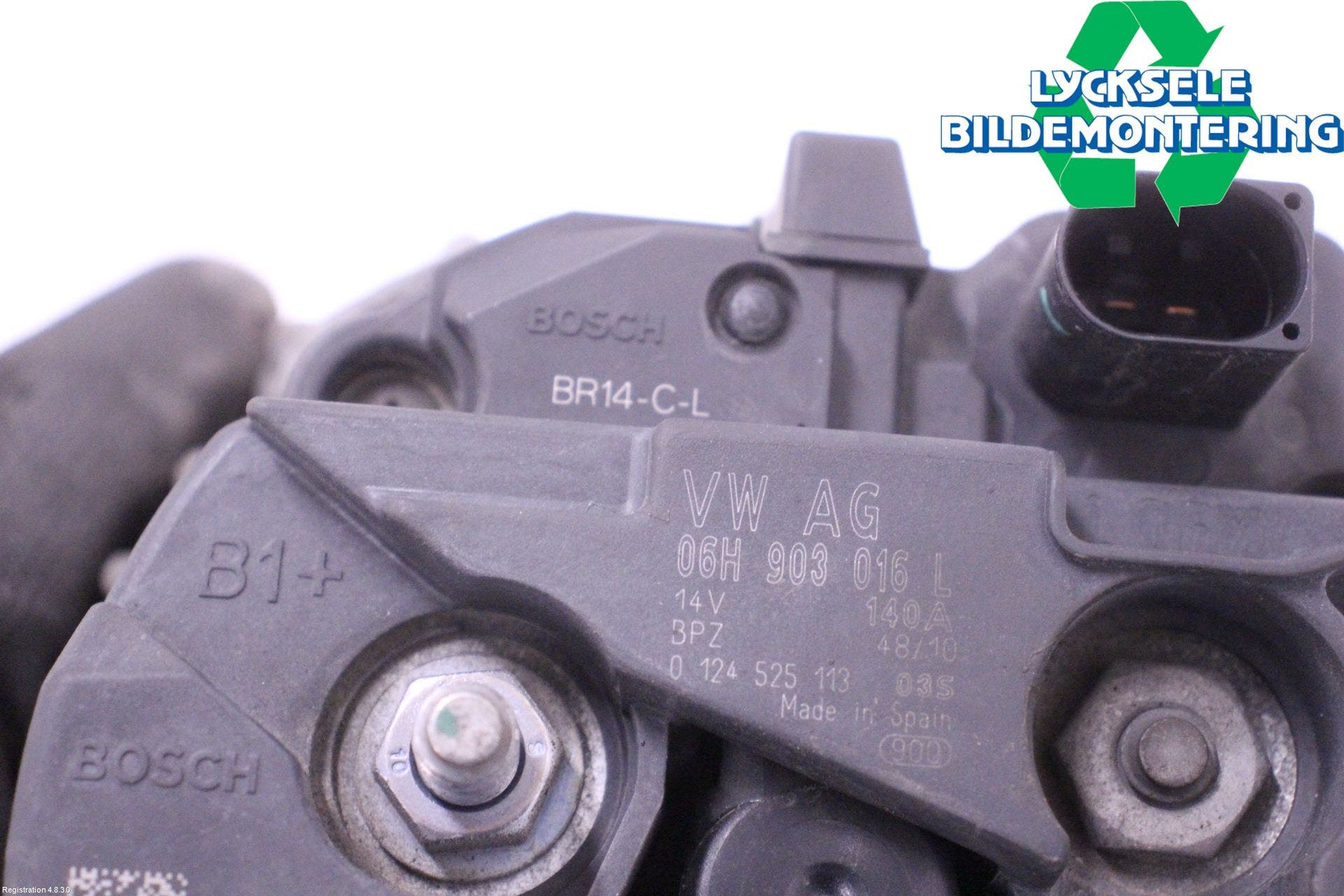 Audi A5 07-16 Generator