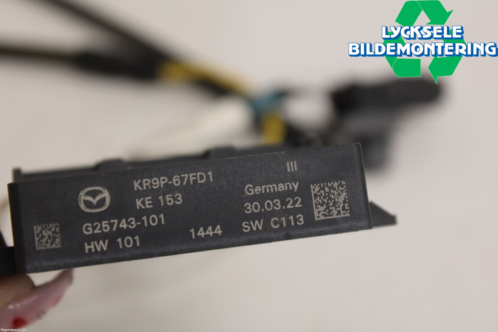 Mazda CX-60 22- Styrenhet Baklucka