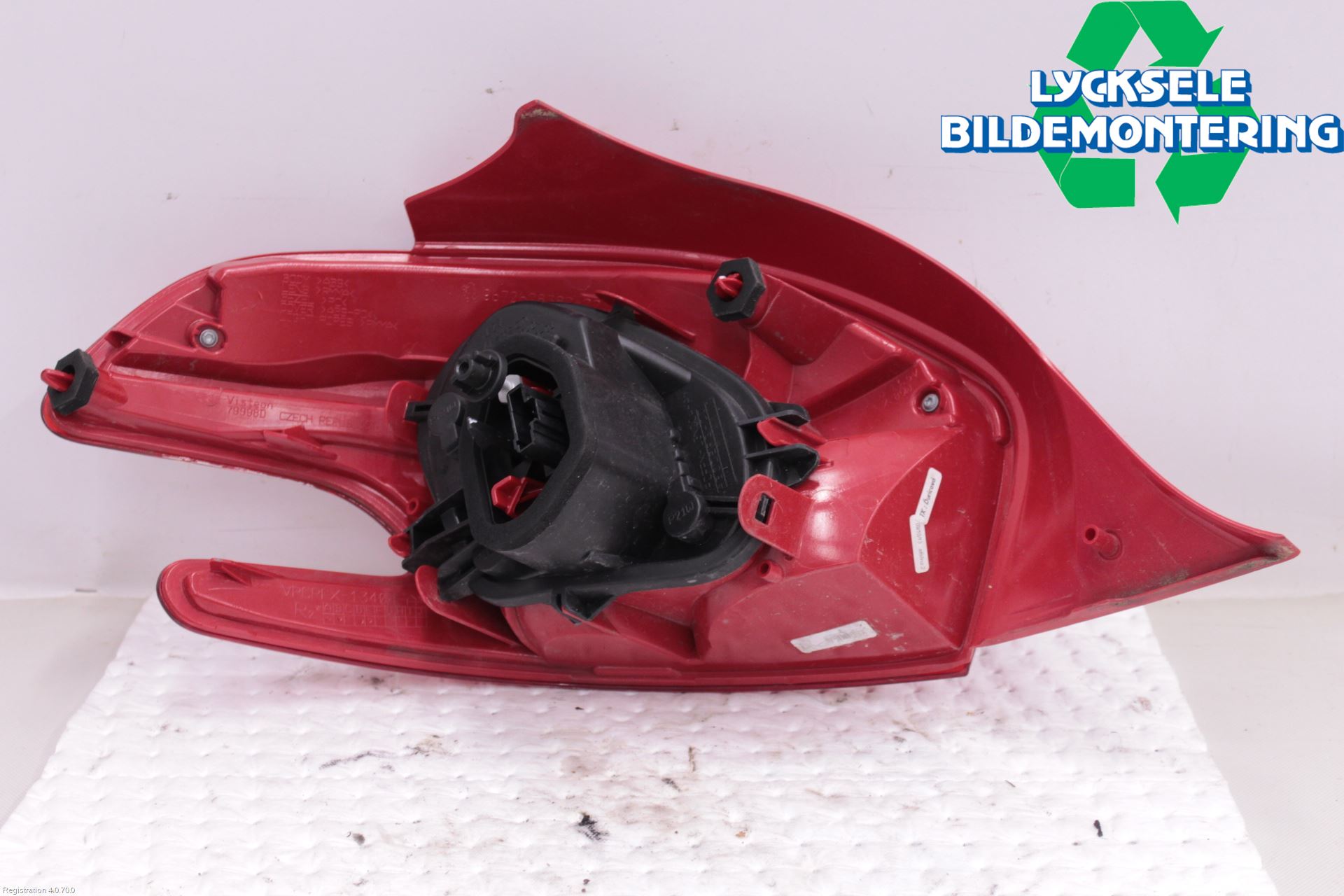 Peugeot 208 12-15 Bakljus Höger