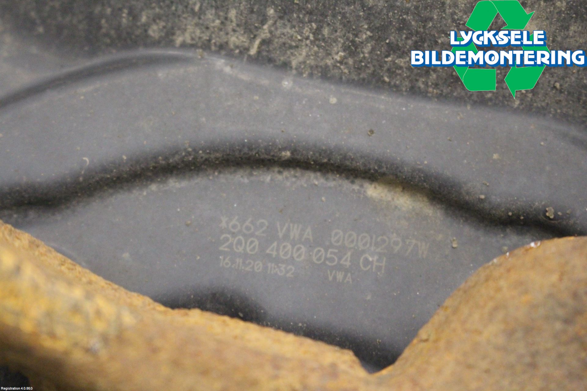 Audi A1 19- Styrspindel Lagerhus Hö