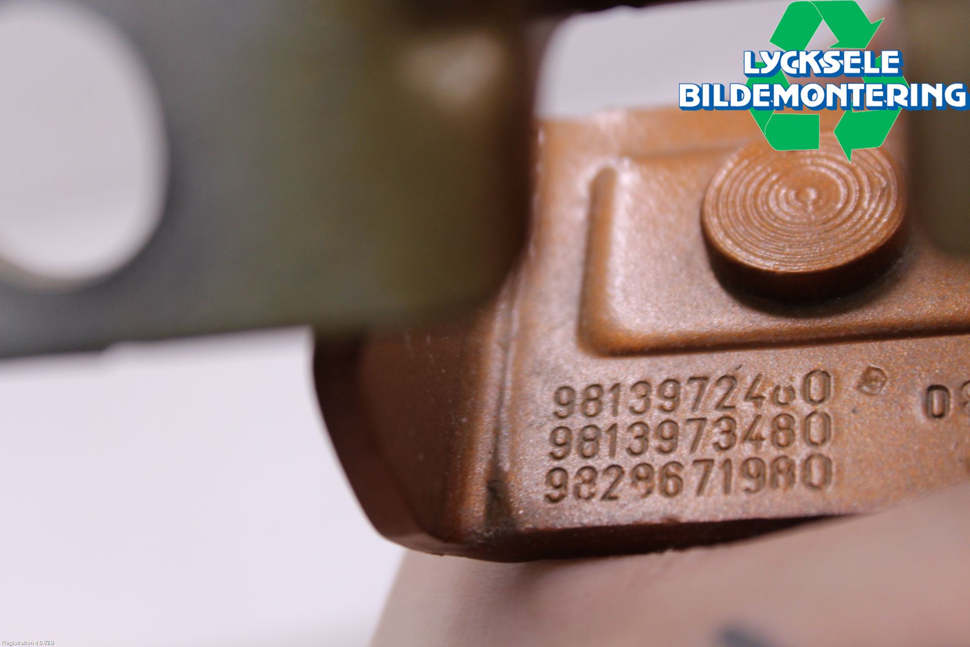 Peugeot 2008/E-2008 20- Bakluckegångjärn Vä