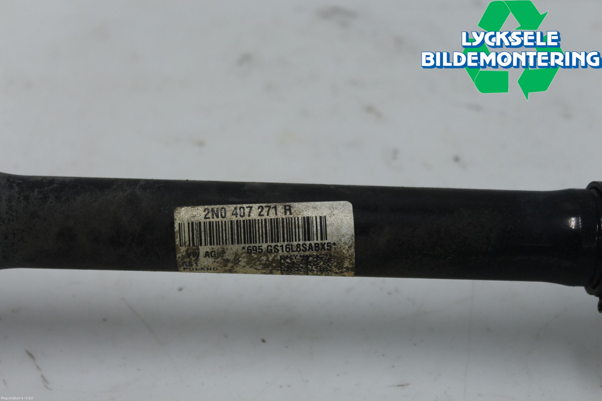 Volkswagen VW CRAFTER II / E-CRAFTER 17- Drivaxel Fram Vänster