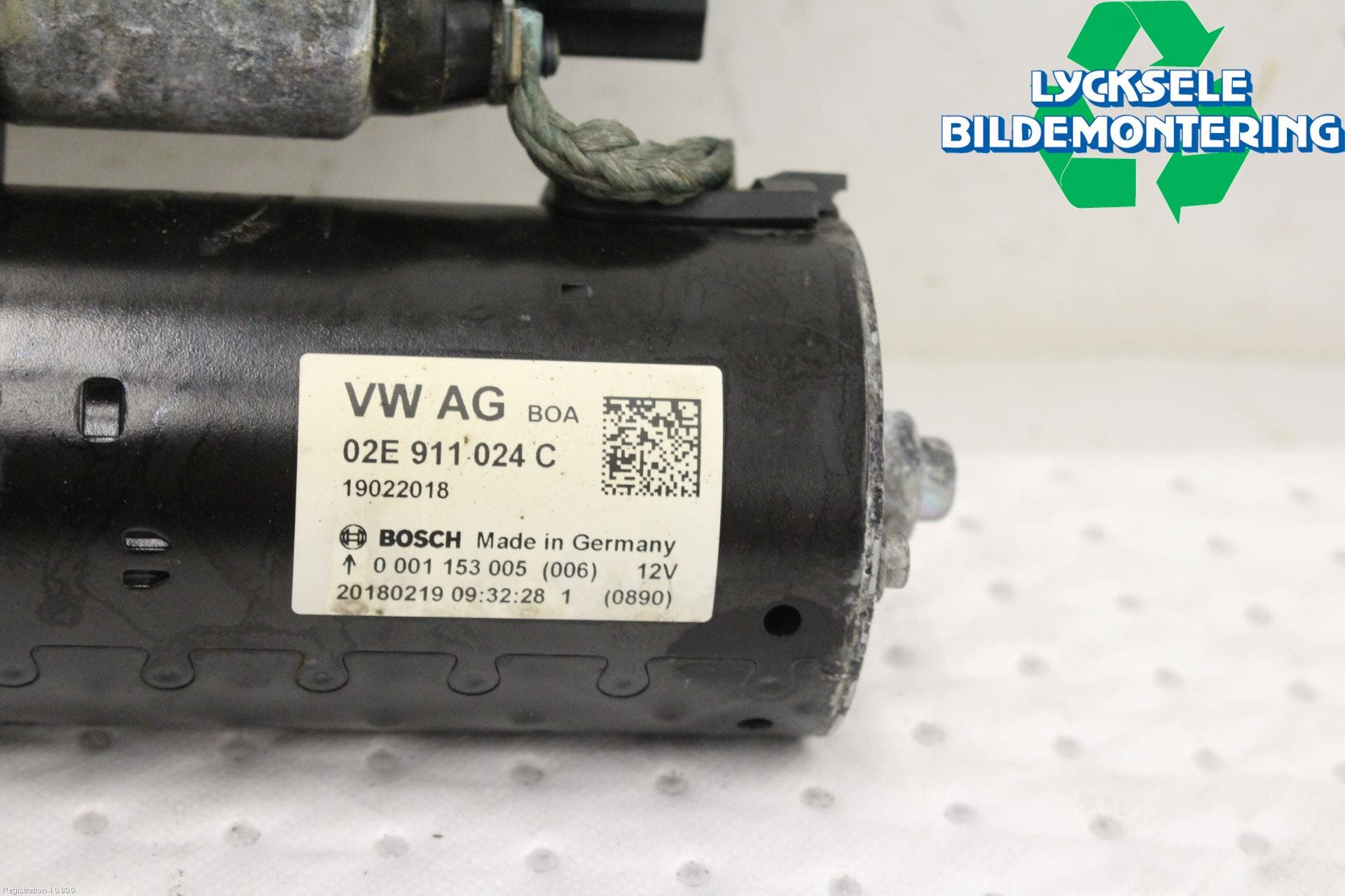 Volkswagen VW TRANSP/CARAVELLE (T6) 16-22 Startmotor Diesel