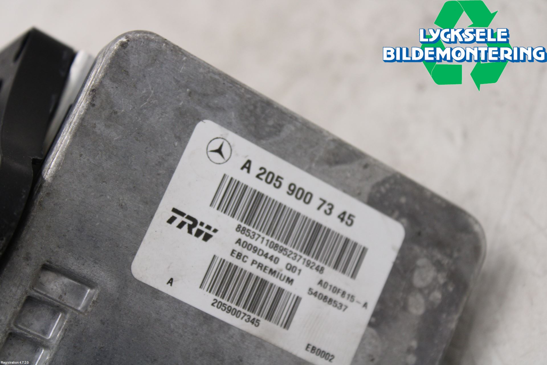 Mercedes-Benz MB C-KLASS (W205) 14-21 Abs Hydraulaggregat