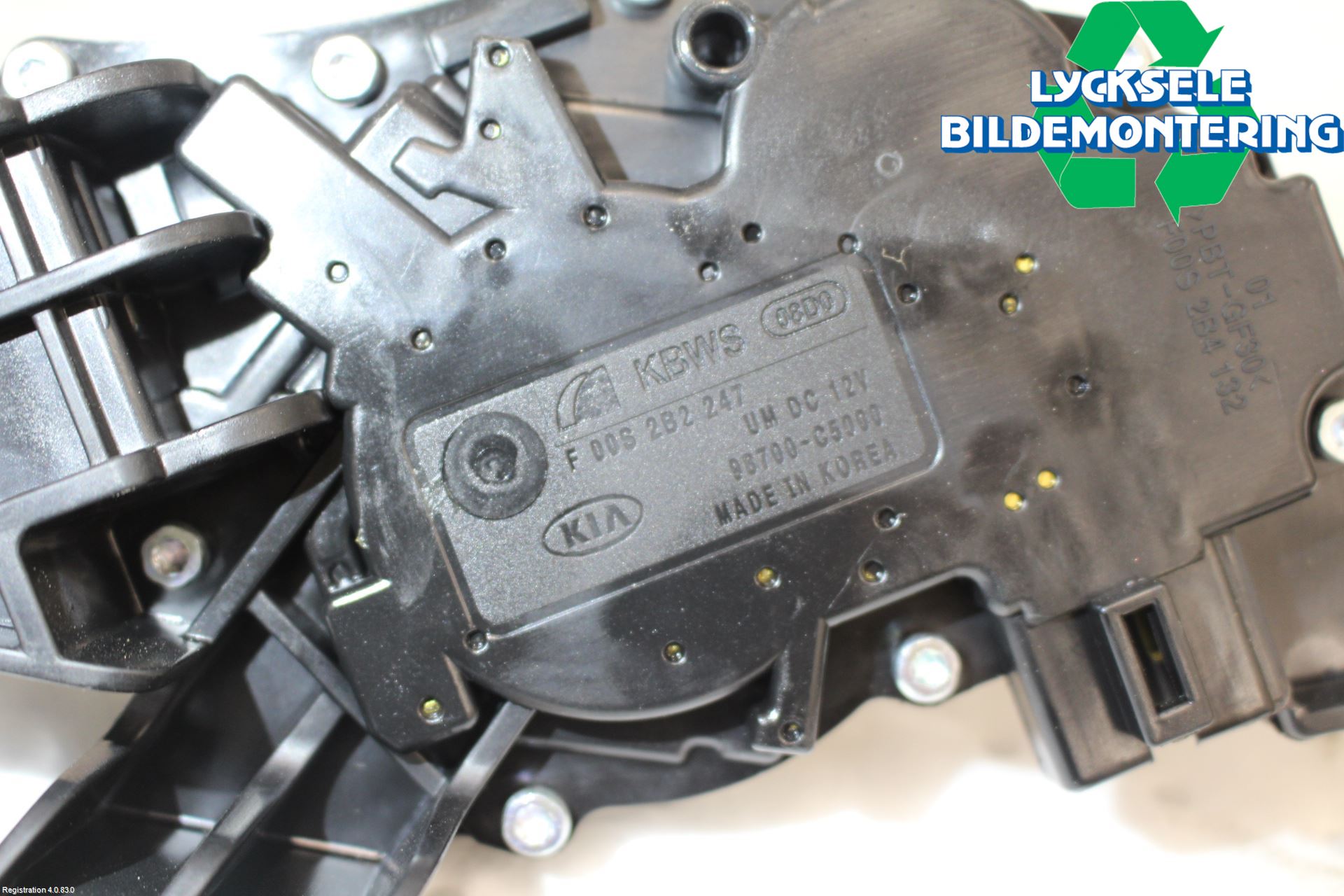 Kia SORENTO 15-20 Torkarmotor Baklucka