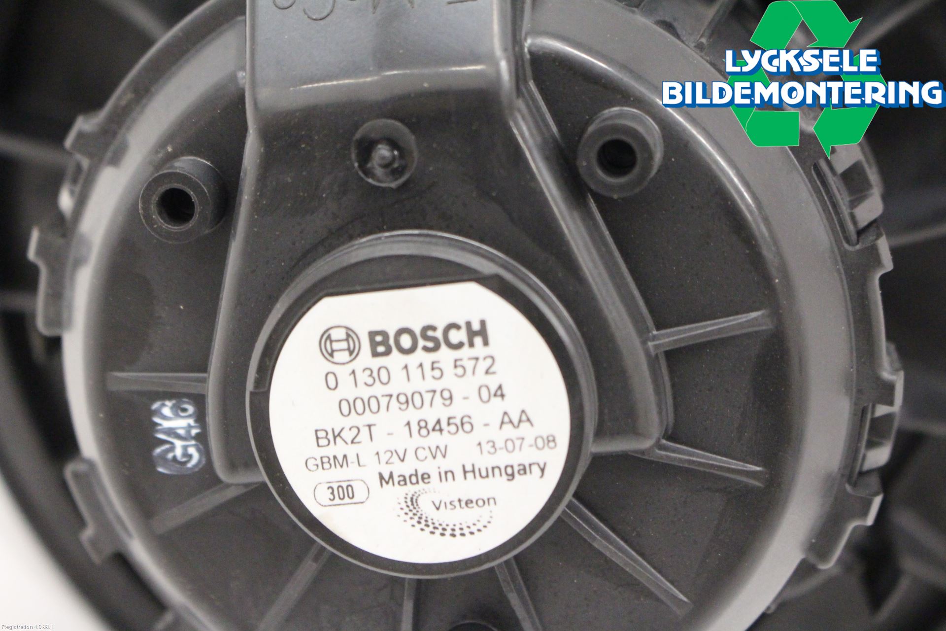 Ford TRANSIT/TOURNEO CUSTOM 13-24 Ac Värmefläkt