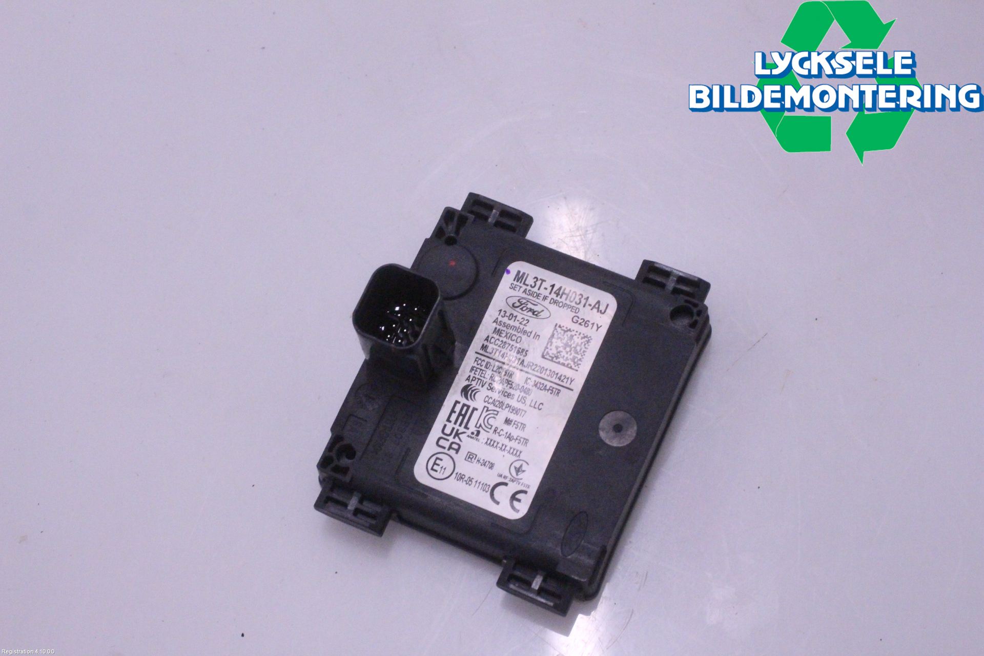 Ford MUSTANG Mach-E 21- Sensor Aktivt Kollisionsskydd