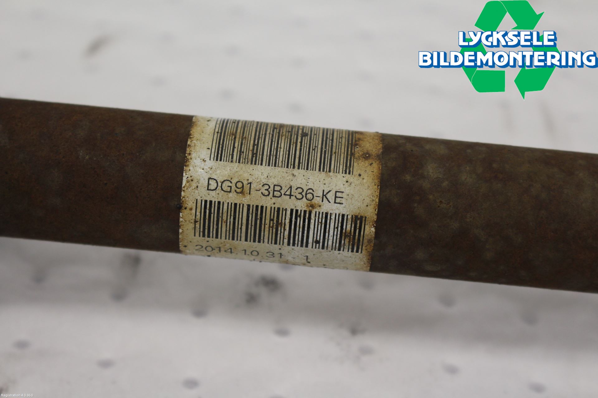 Ford MONDEO 15-22 Drivaxel Fram Höger
