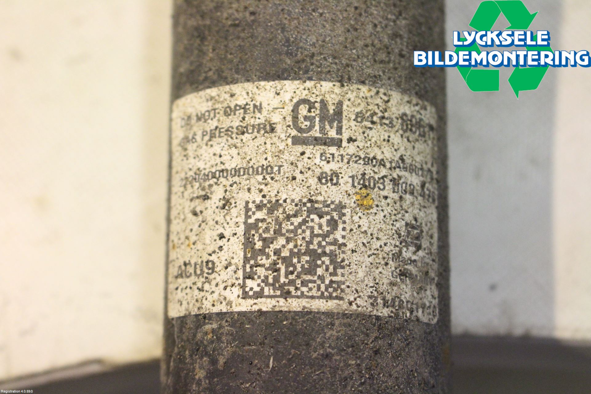 Opel INSIGNIA 17- Stötdämpare Bak