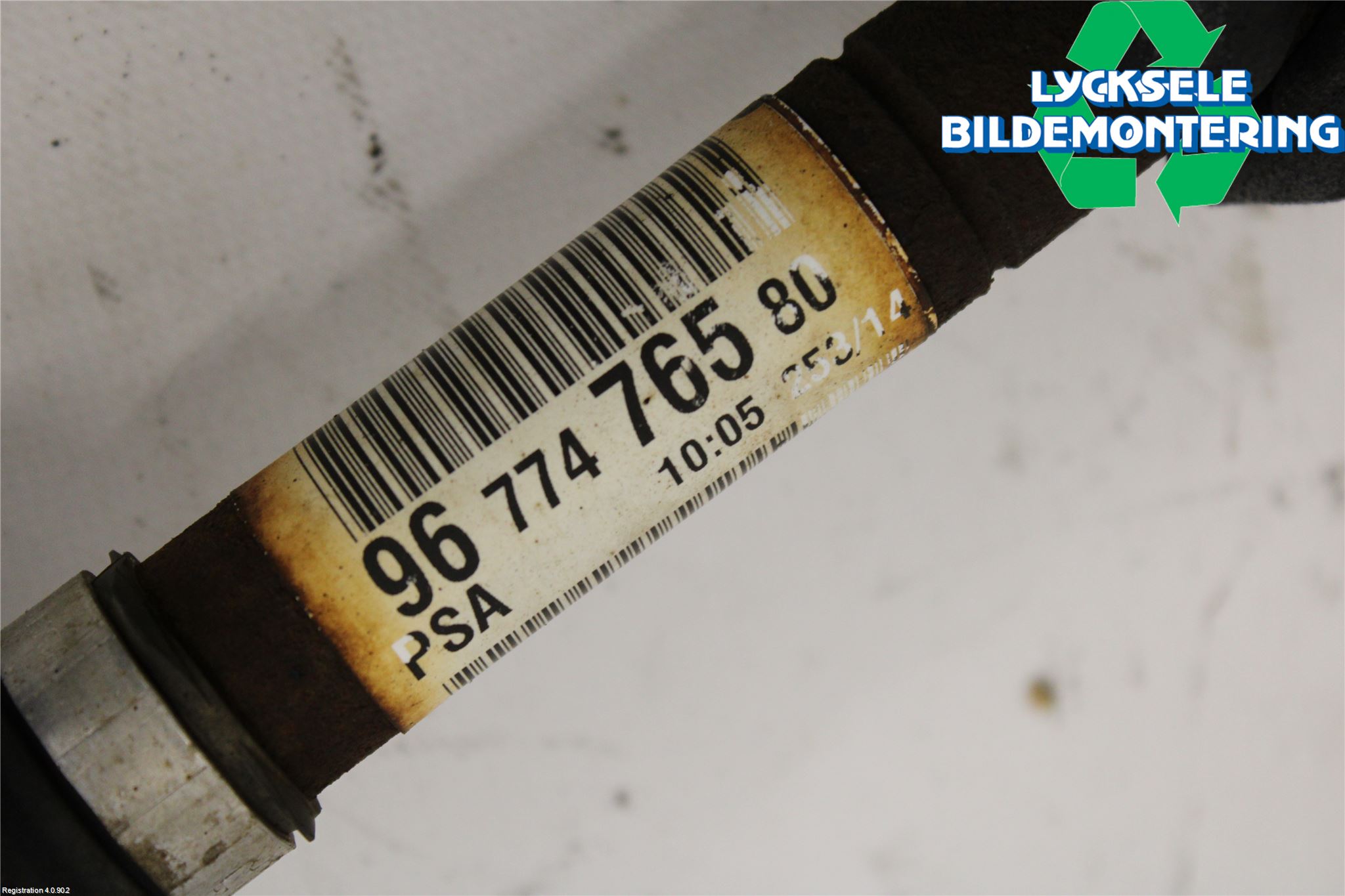 Citroen C4 CACTUS 14-20 Drivaxel Fram Vänster