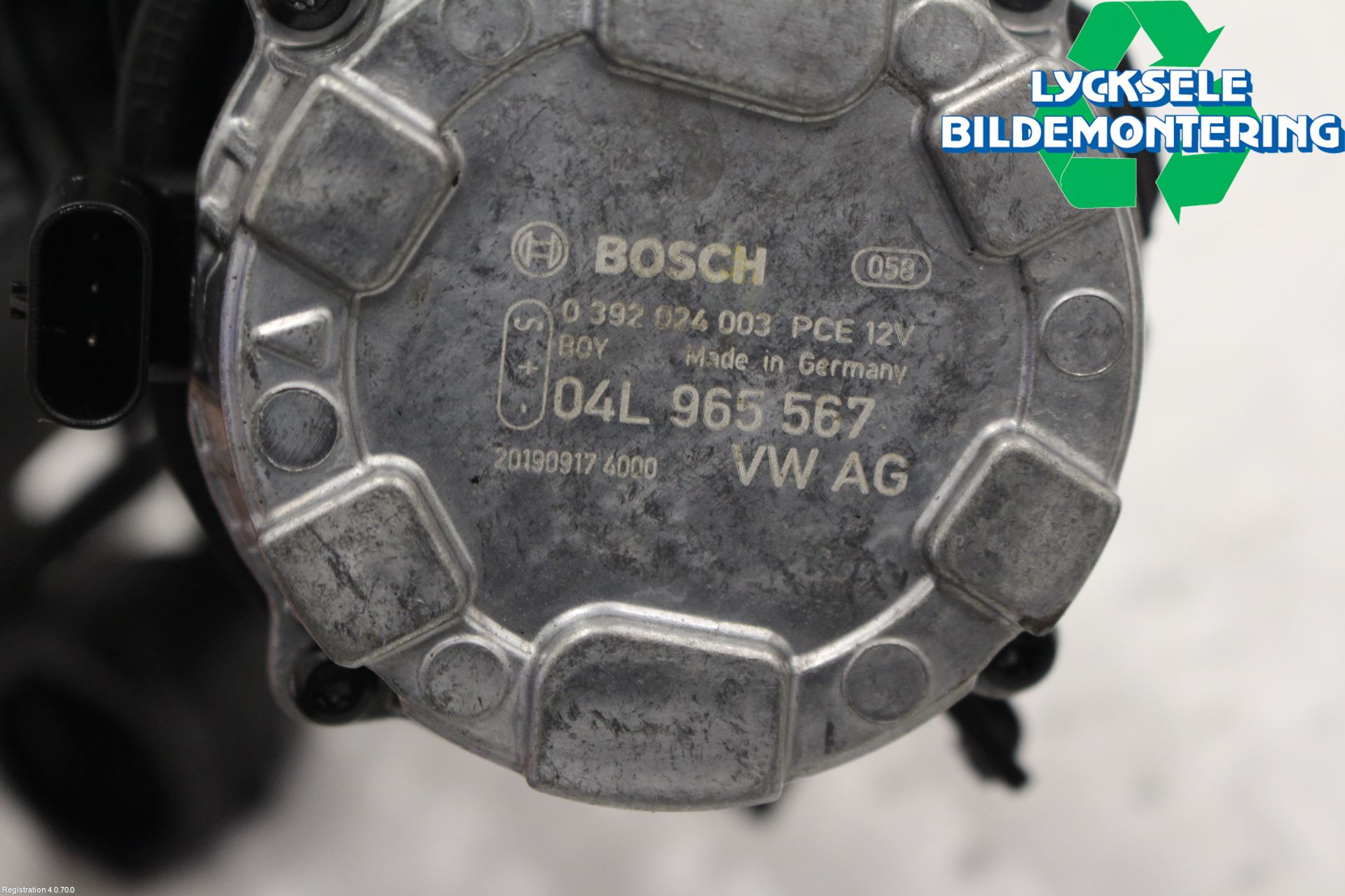 Audi A6 F2/C8 19- Värme Cirkulationspump