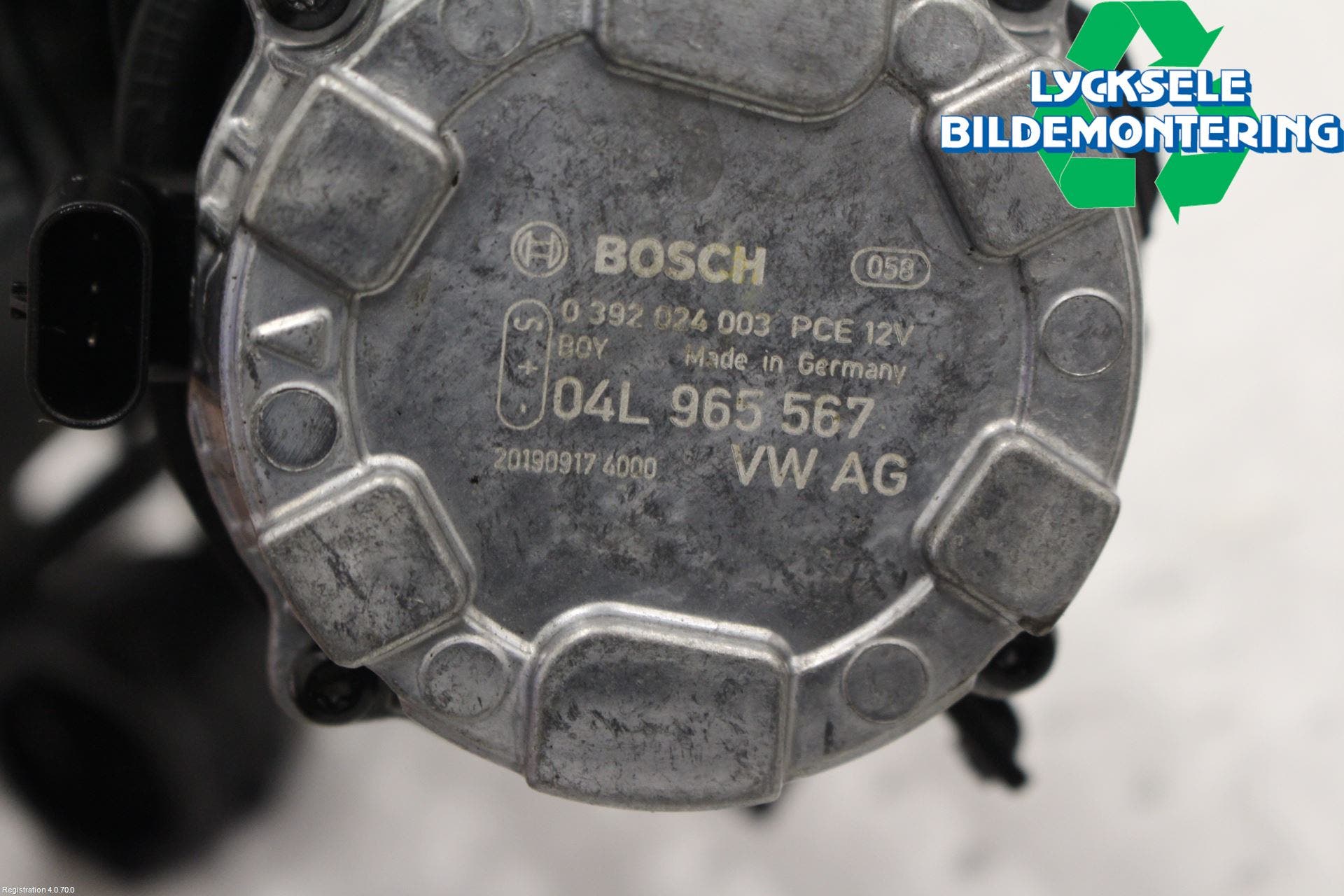 Audi A6 F2/C8 19- Värme Cirkulationspump