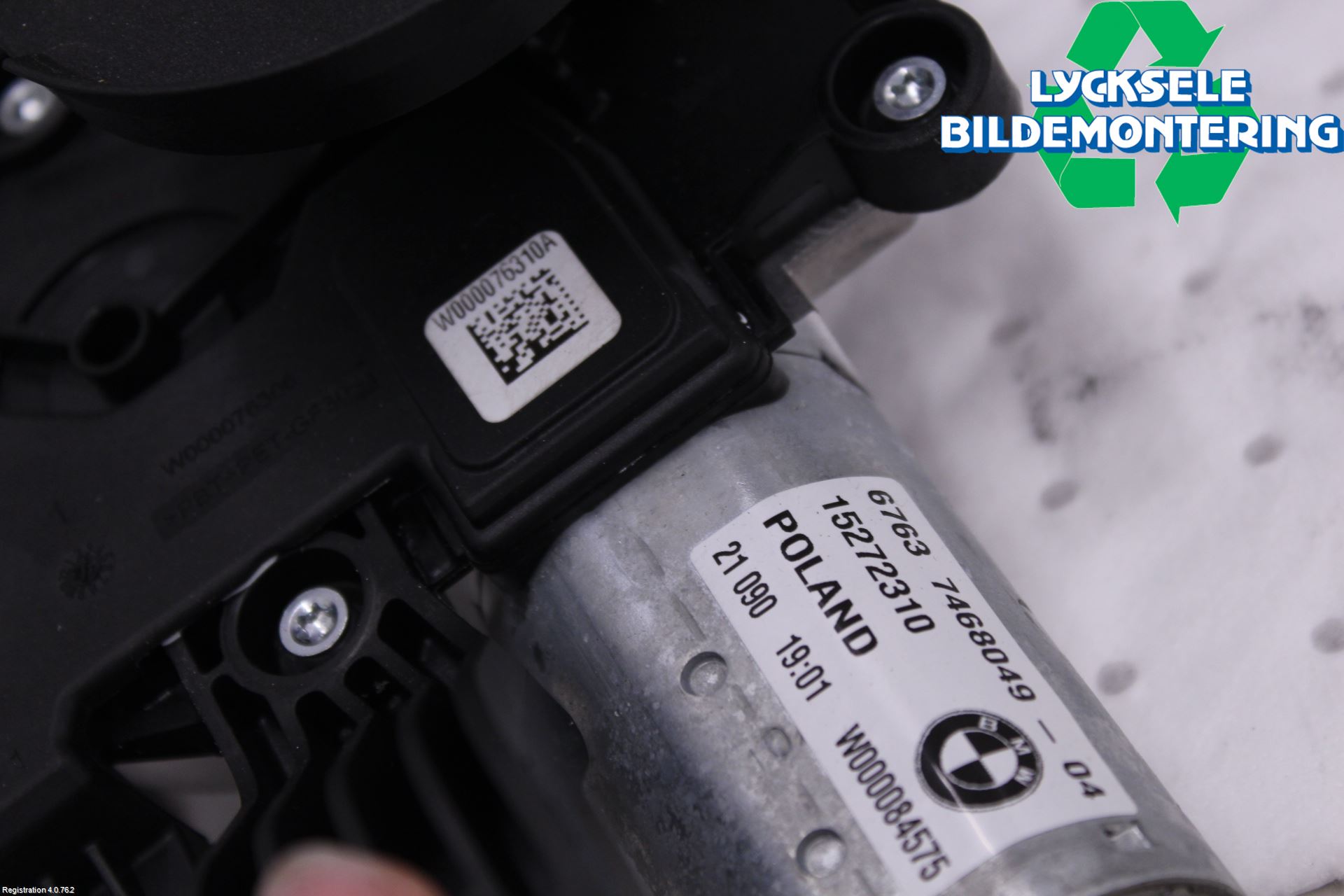 BMW 3 G20/G21/G80/G81 19- Torkarmotor Baklucka