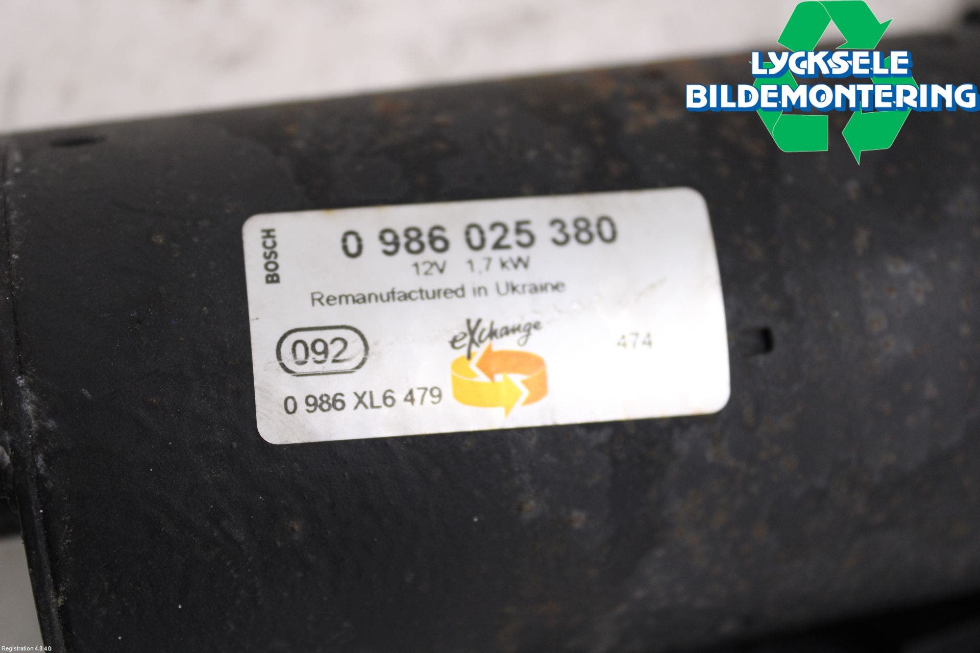 Fiat DUCATO 15-23 Startmotor Diesel