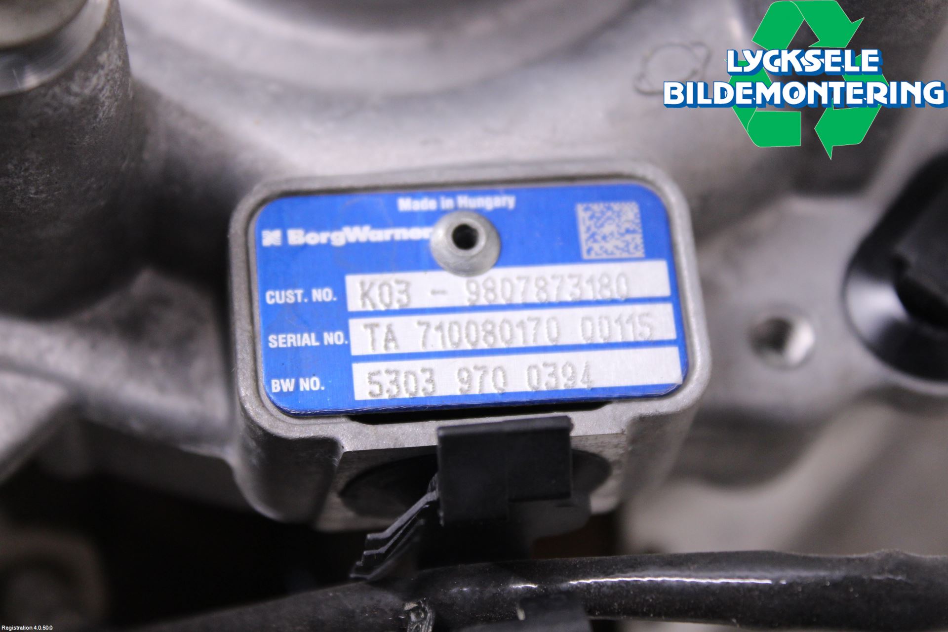 Peugeot EXPERT/E-EXPERT 17- Turboaggregat