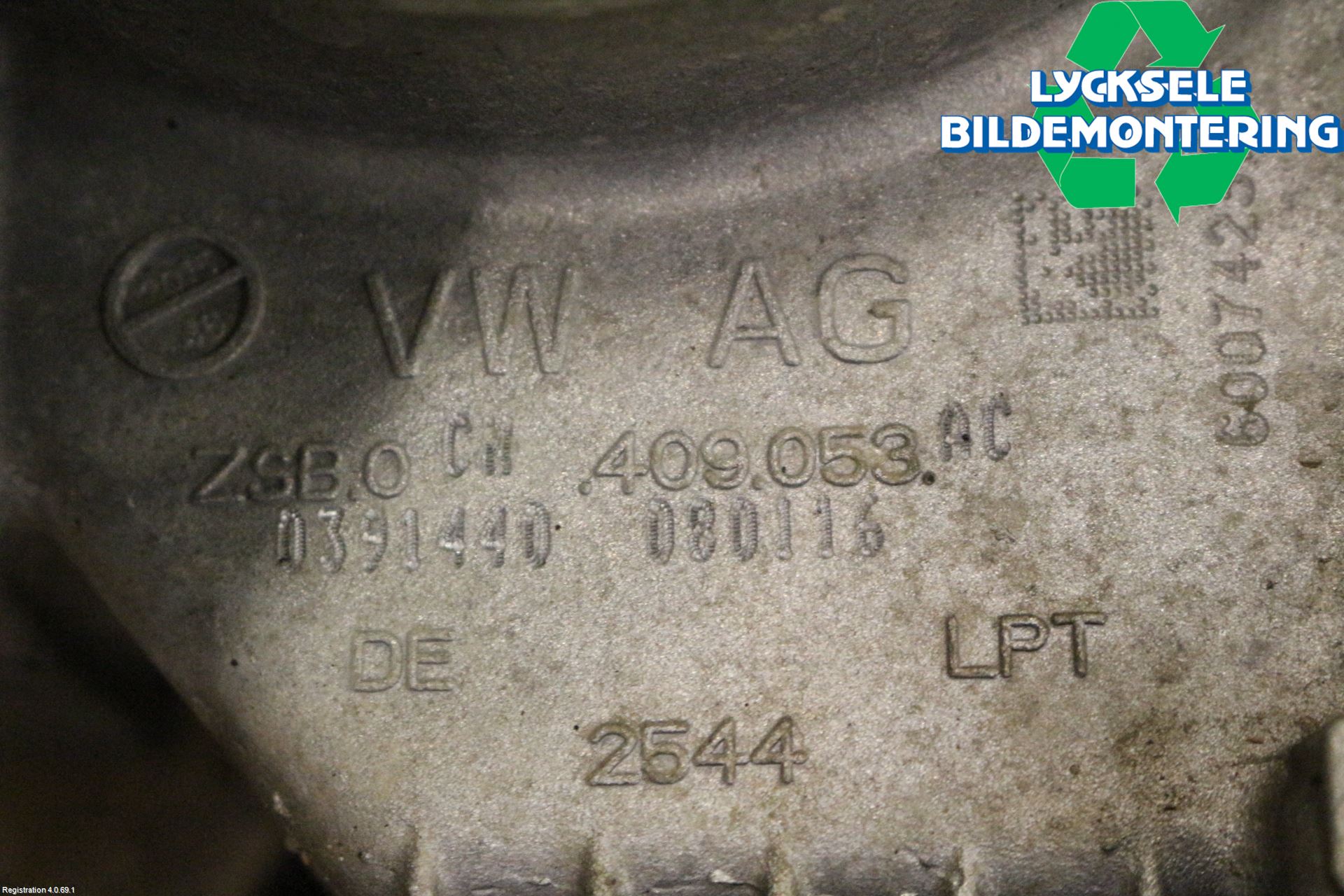 Volkswagen VW GOLF / E-GOLF VII 13-20 Växel Fördelningslåda
