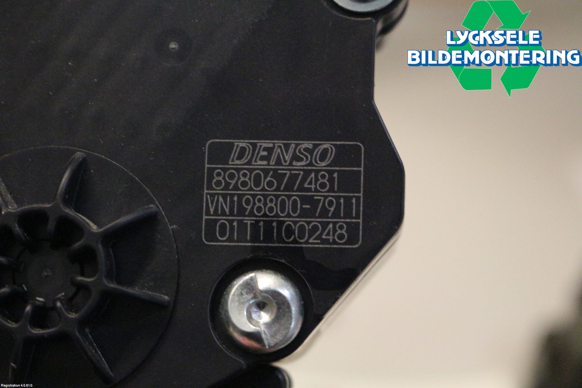 Isuzu D-MAX Gaspedal