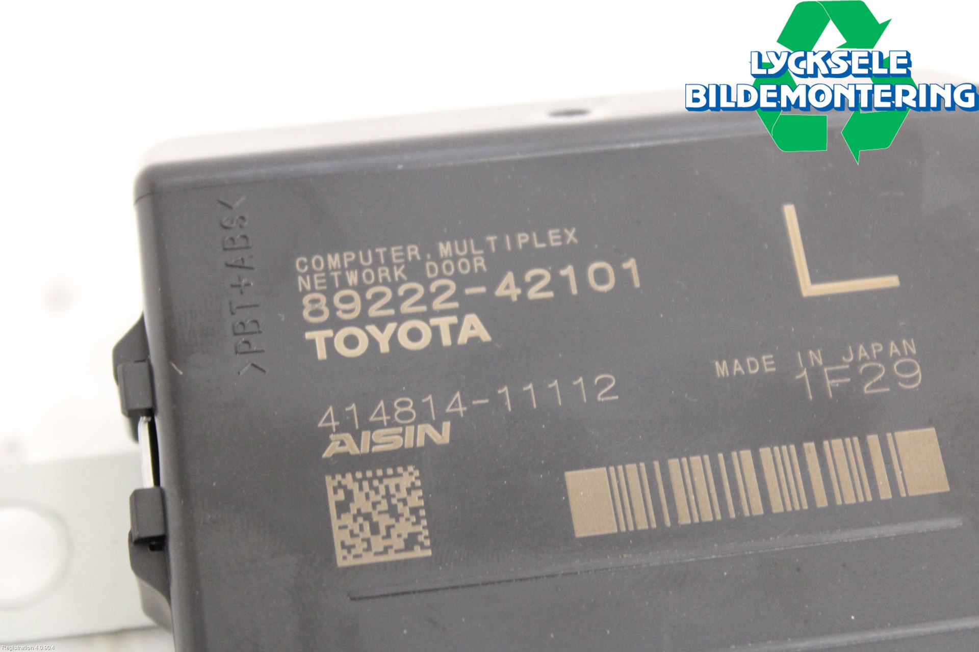 Toyota RAV4 19- Styrenhet Baklucka