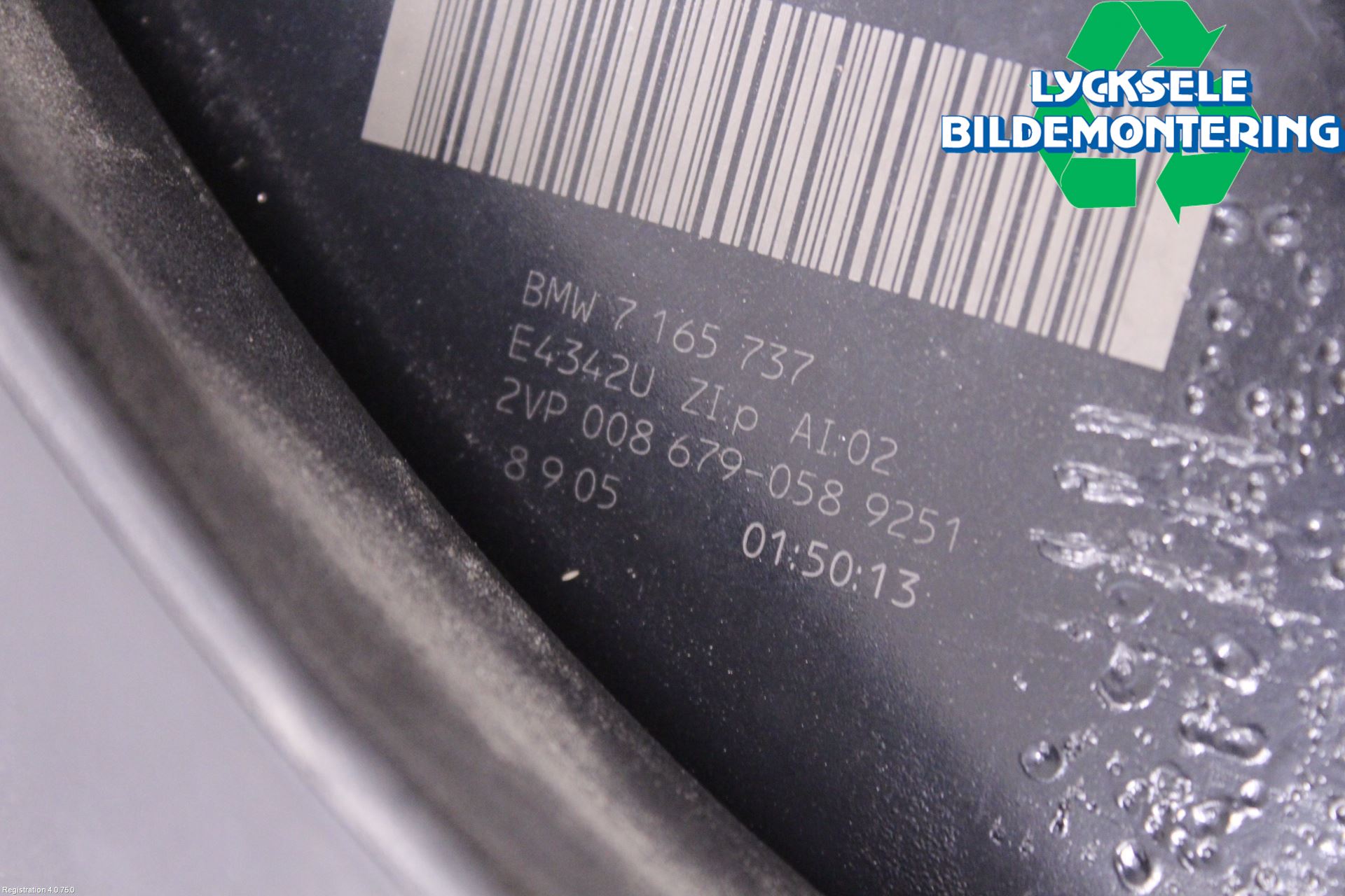 BMW 5 E60/61 Sed/Tou 02-10 Bakljus Vänster