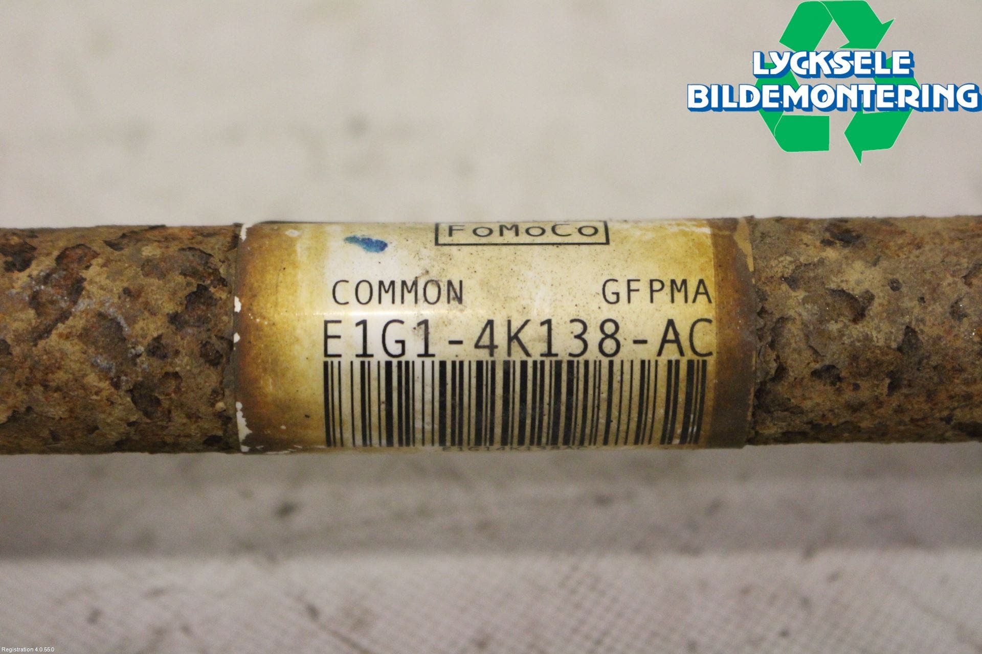 Ford S-MAX 15- Drivaxel Bak Vänster