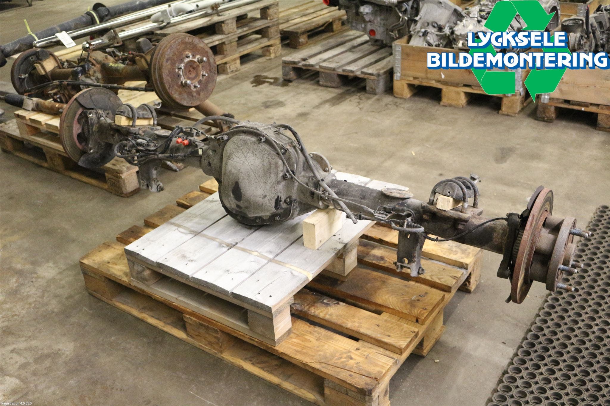 Ford TRANSIT SKÅP/BUSS 14-22 Bakaxel