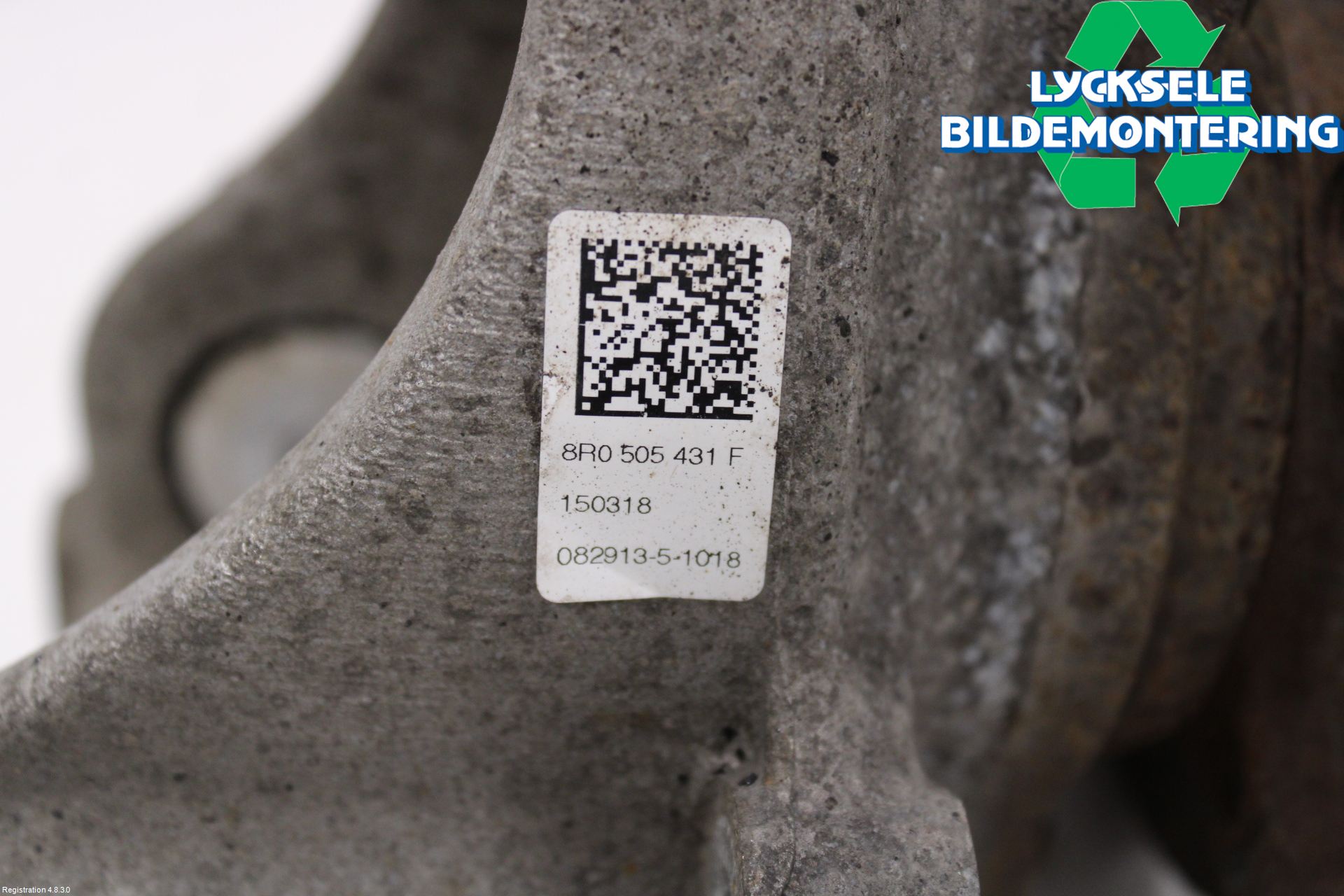 Audi A6 ALLROAD 12-18 Hjullagerhus Bak Vä